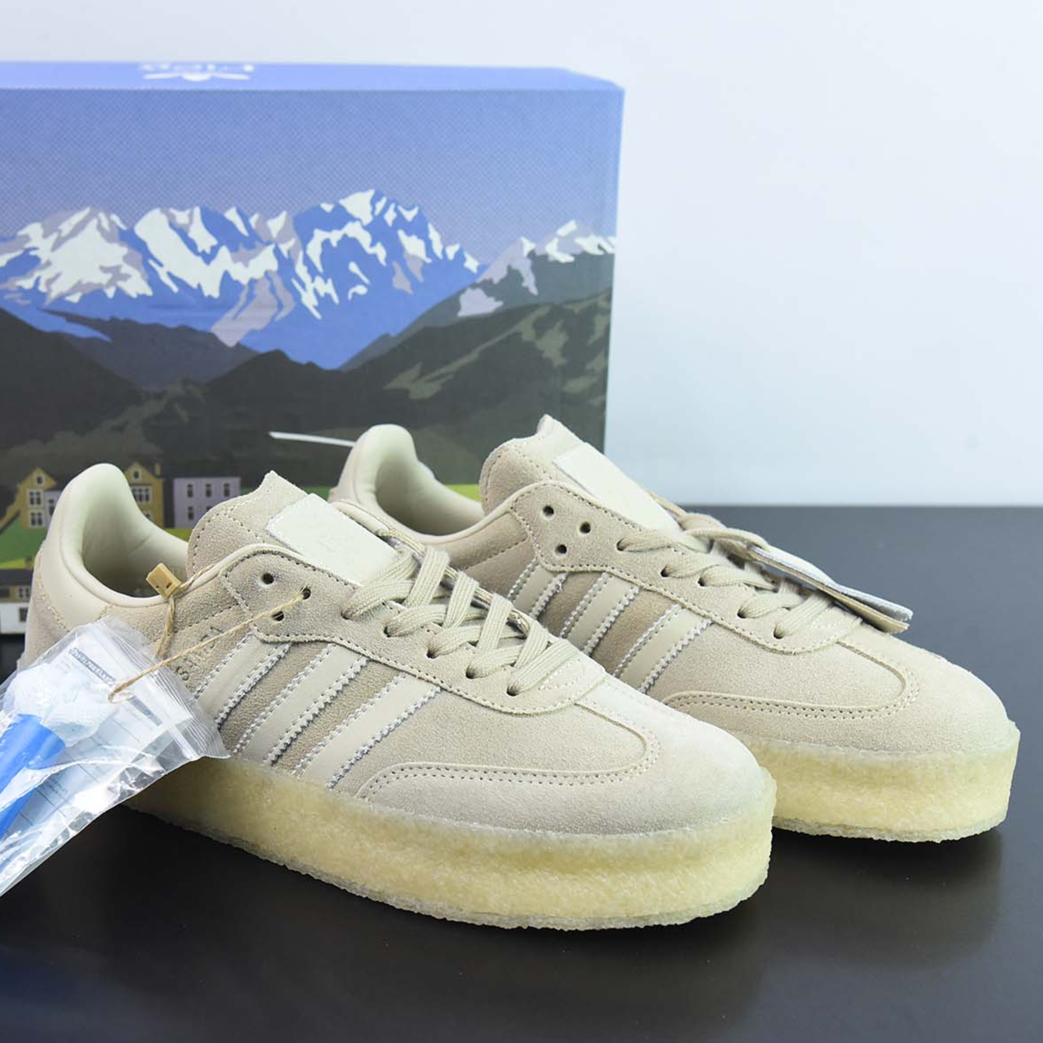 Adidas Clarks 8th Street Samba x Ronnie Fieg Savannah