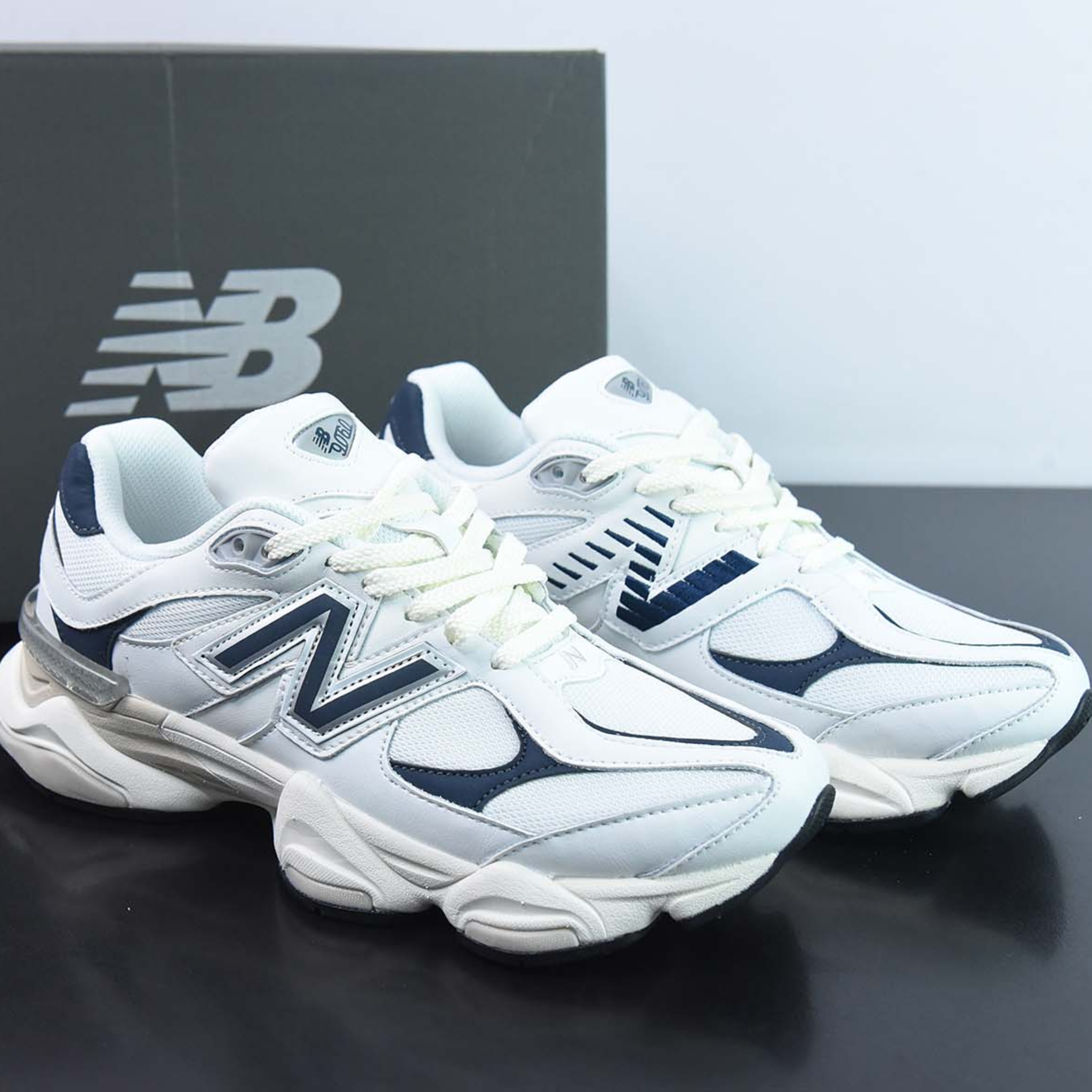 New Balance 9060 "White Navy"