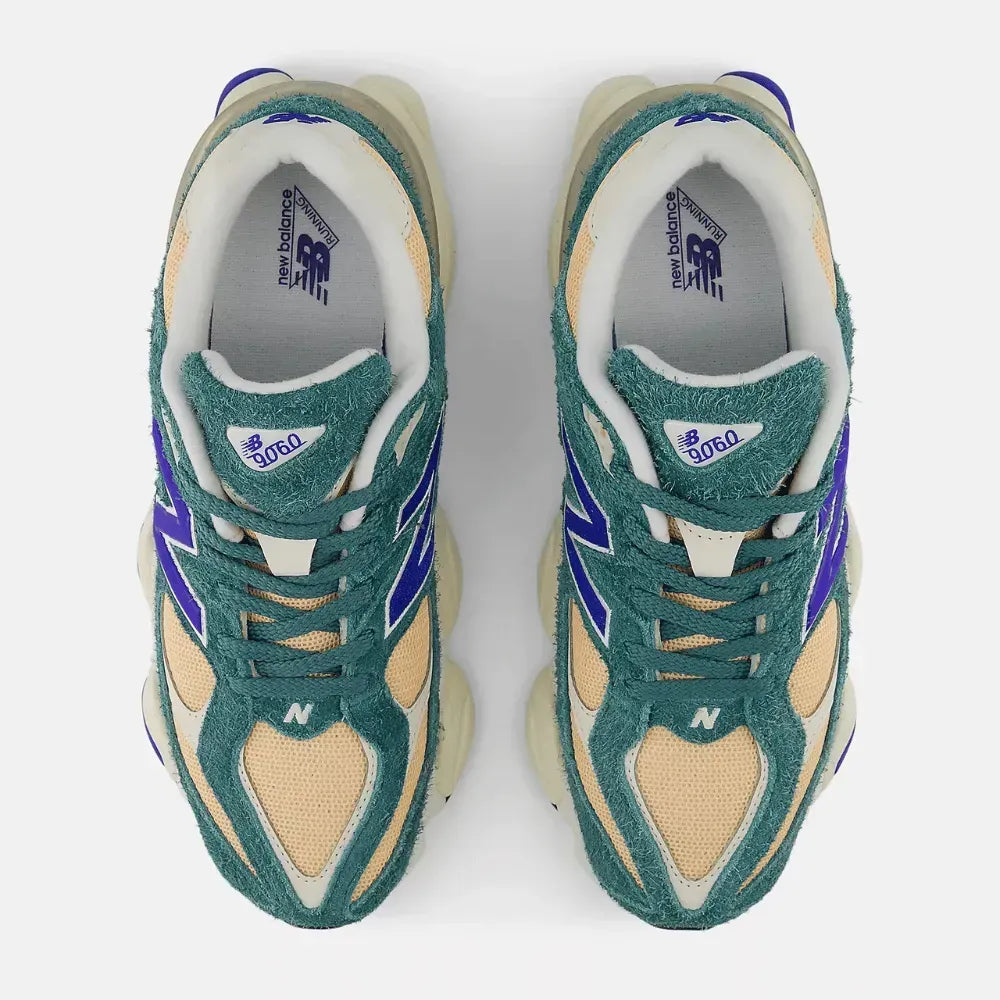 New Balance 9060 "New Spruce Peach Blossom Team Royal" foto 4
