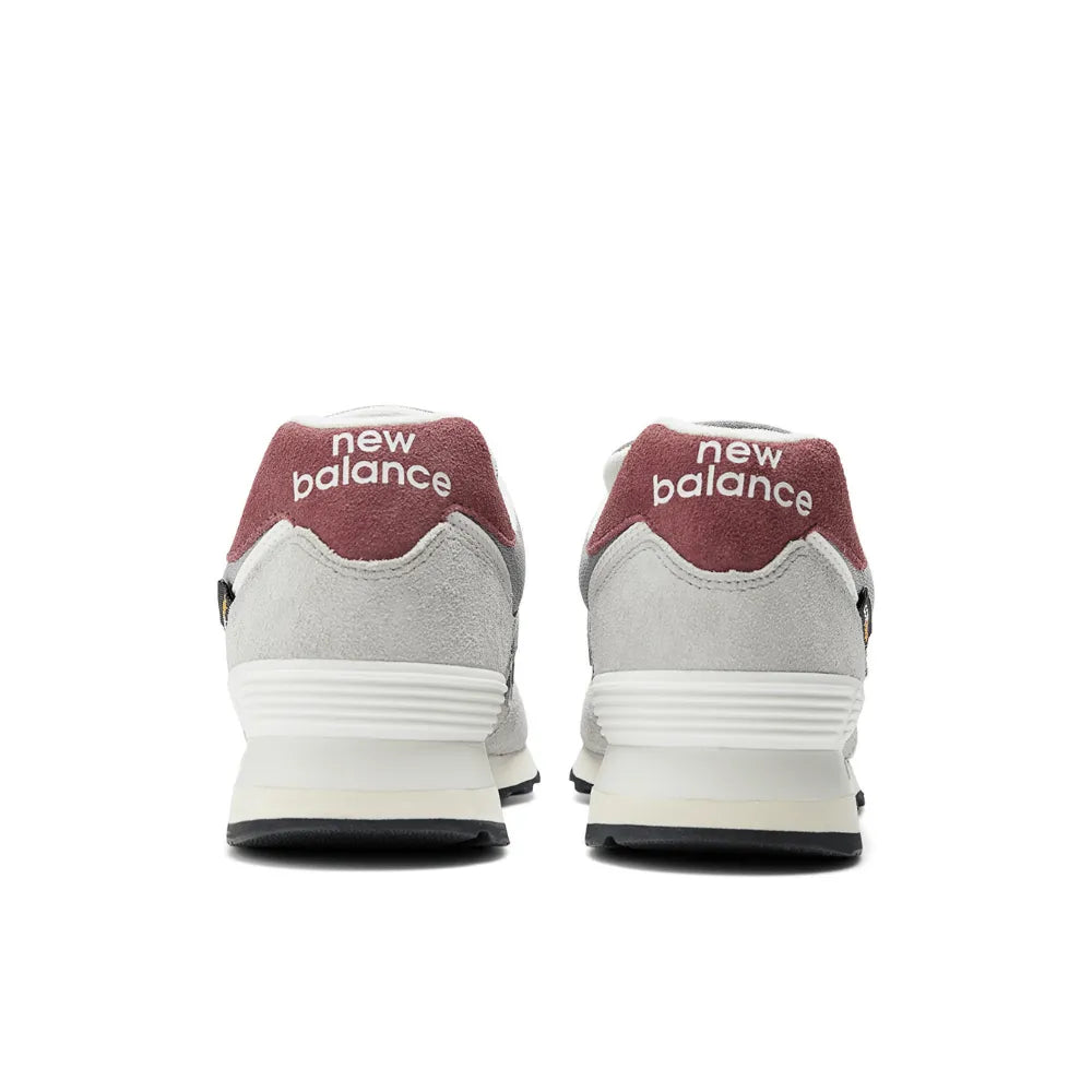 New Balance 574 Cordura Grey Brick Red