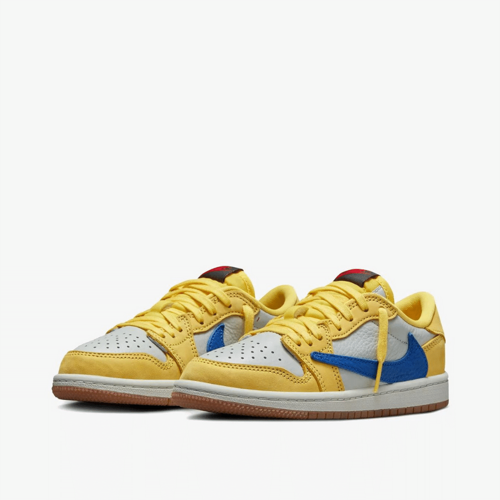 Travis Scott x Air Jordan 1 Low OG PS Canary