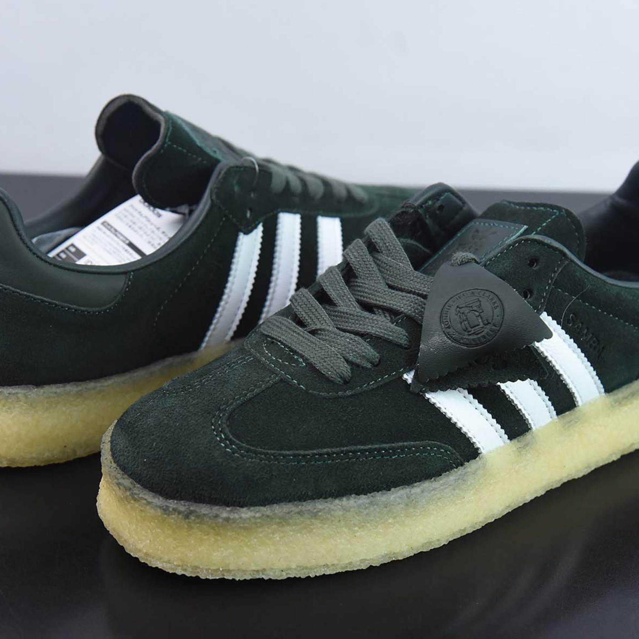 Ronnie Fieg Shadow Green x Adidas Clarks 8th Street Samba