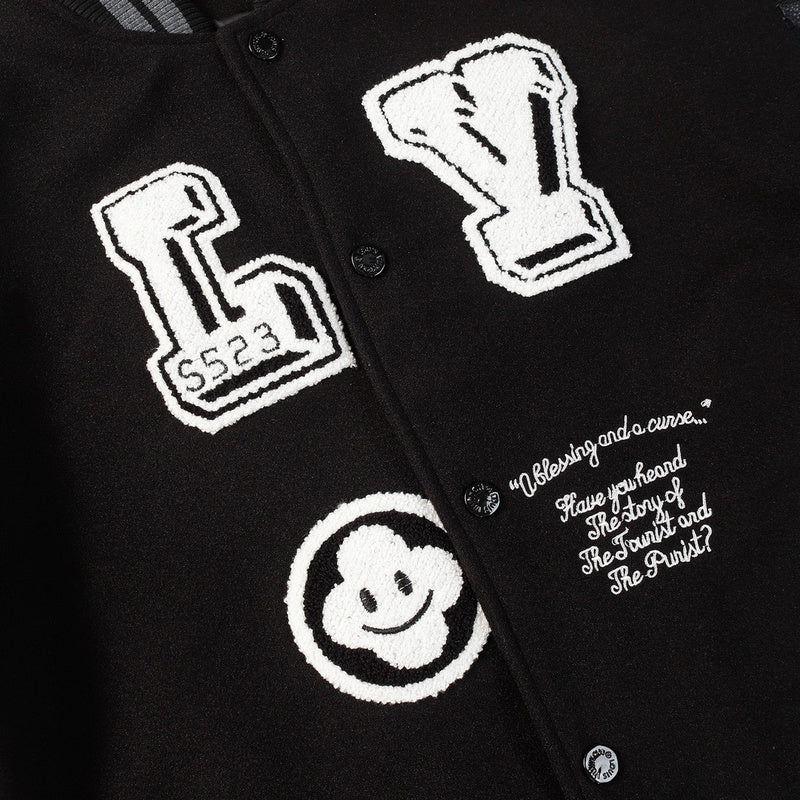 Varsity Jacket | Louis Vuitton | Black/White