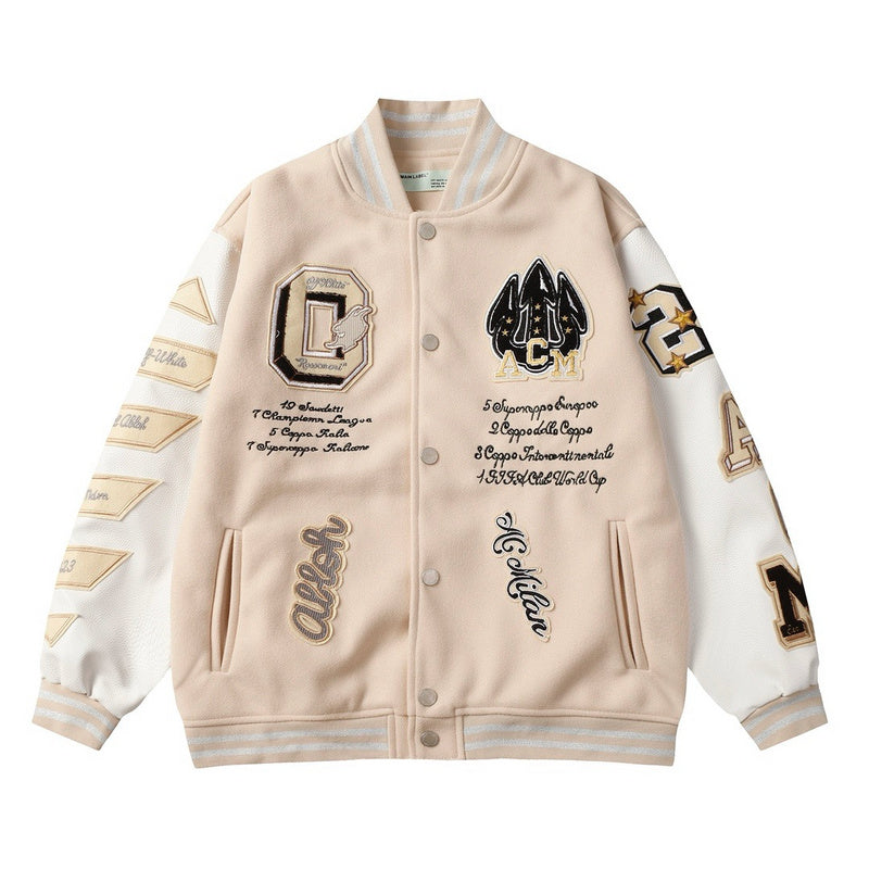 Varsity Jacket | Ac Milan Streaker | Off-White™