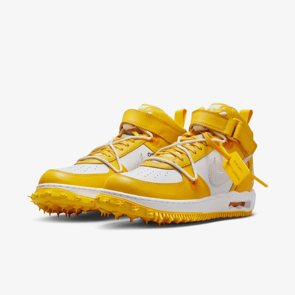 Off-White x Nike Air Force 1 Mid Varsity Maize