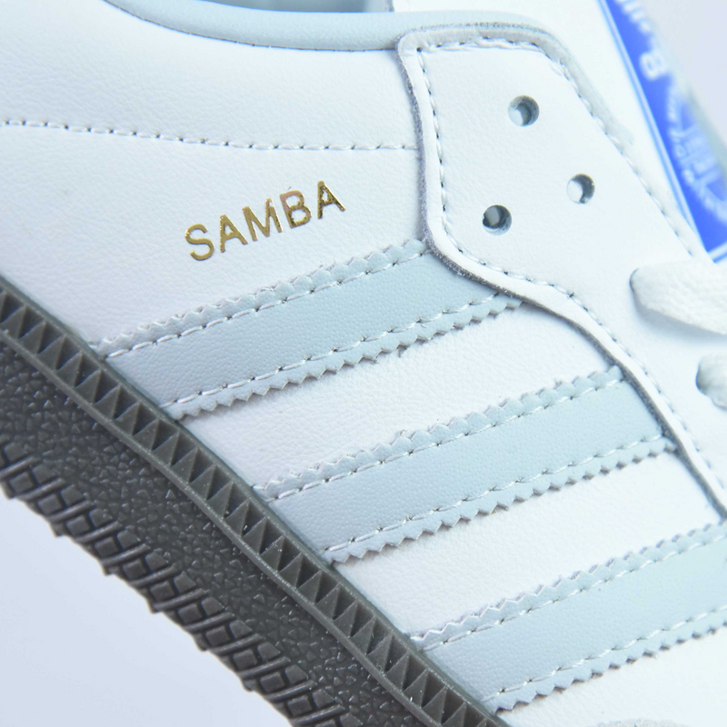 Adidas Samba White Halo Blue