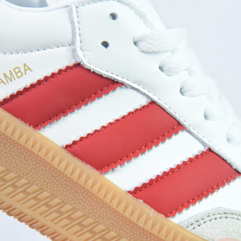 Adidas Samba White/Red