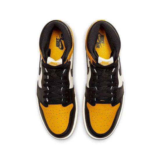 Nike Air Jordan 1 Retro High Taxi Yellow Toe