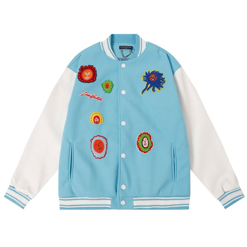 Varsity Jacket | Louis Vuitton | White/Blue