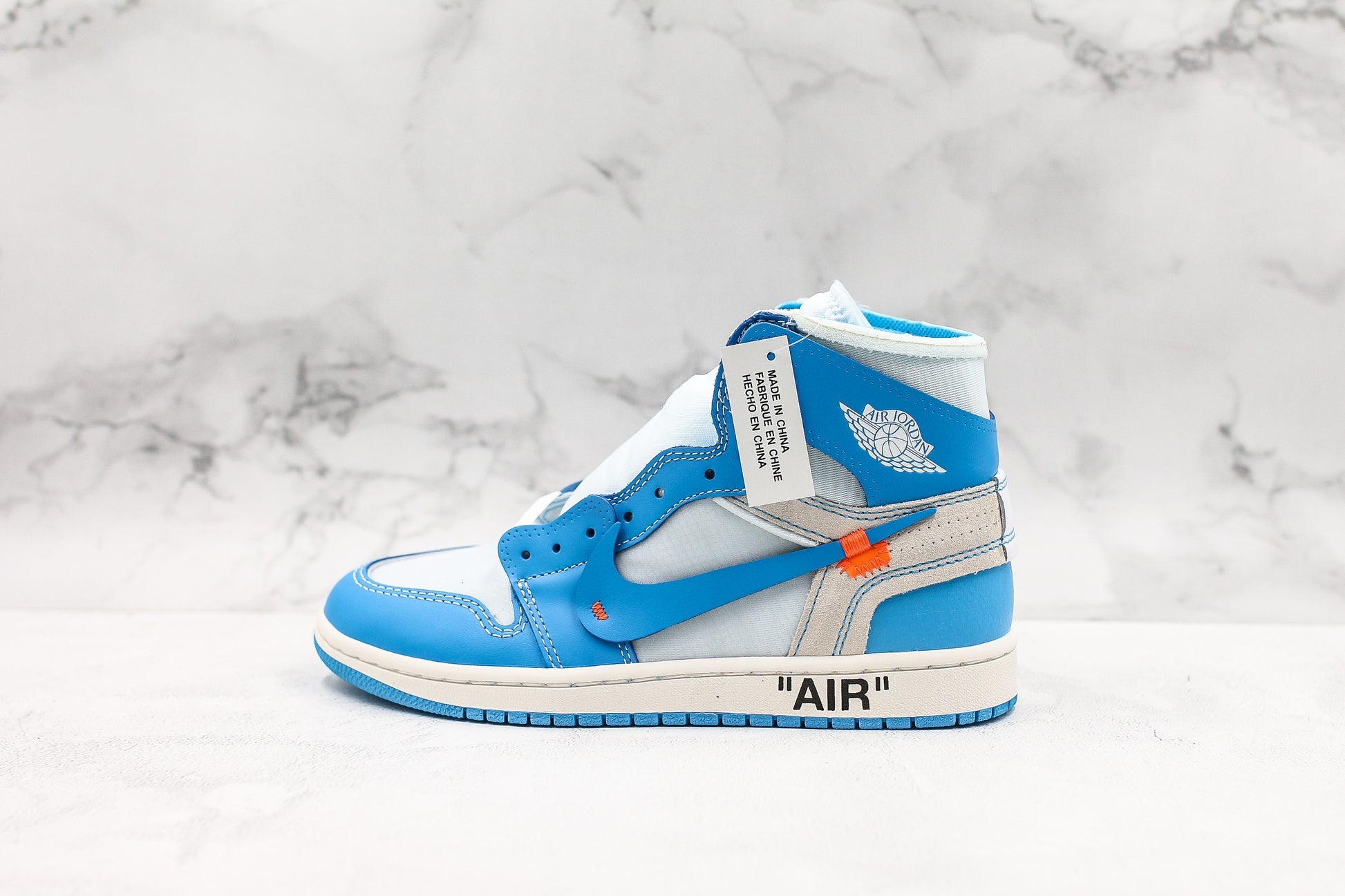 Nike Air Jordan 1 Retro High X Off-White "University Blue"