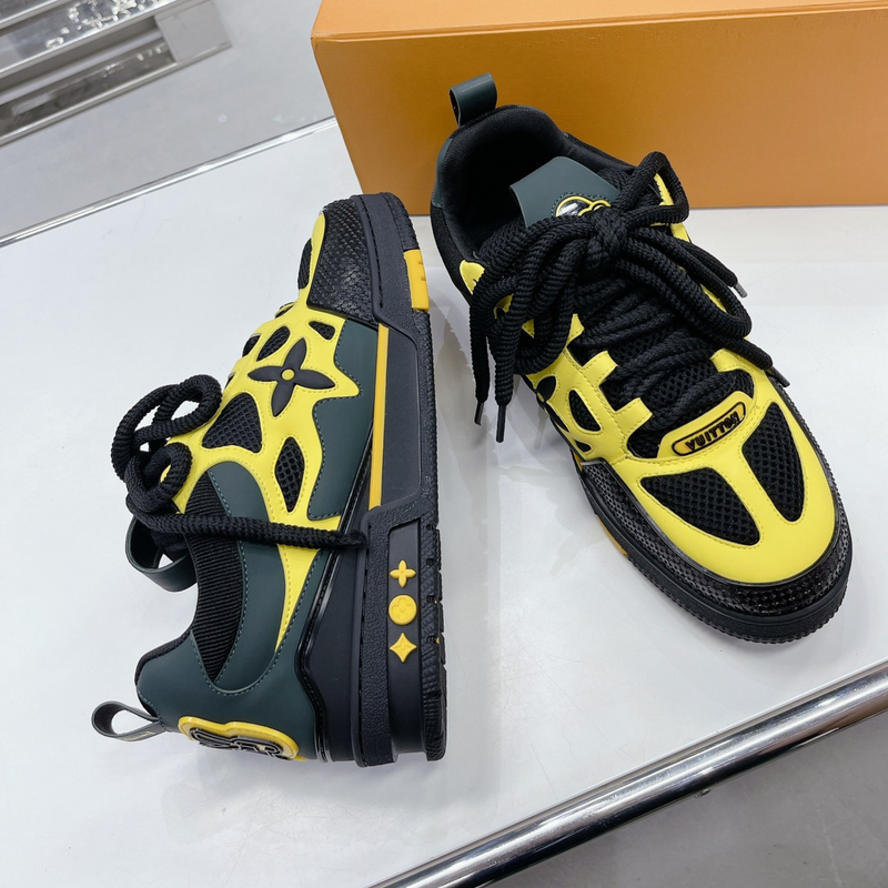 Louis Vuitton Trainer 54 "Black Yellow"