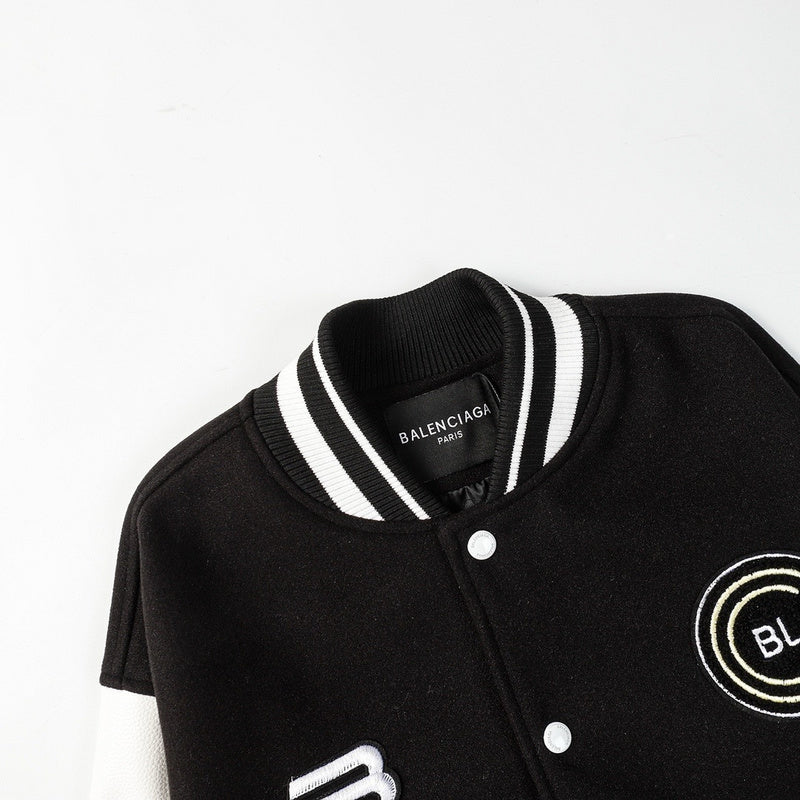 Varsity Jacket | Balenciaga | Black/White