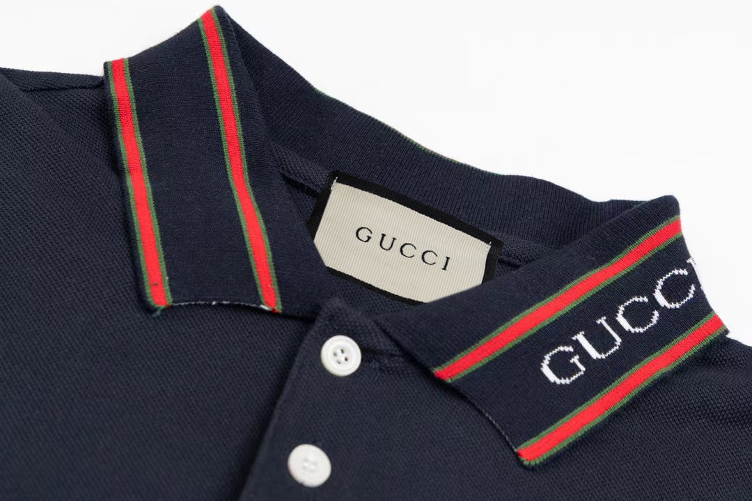 Camiseta Polo Gucci "Preta"