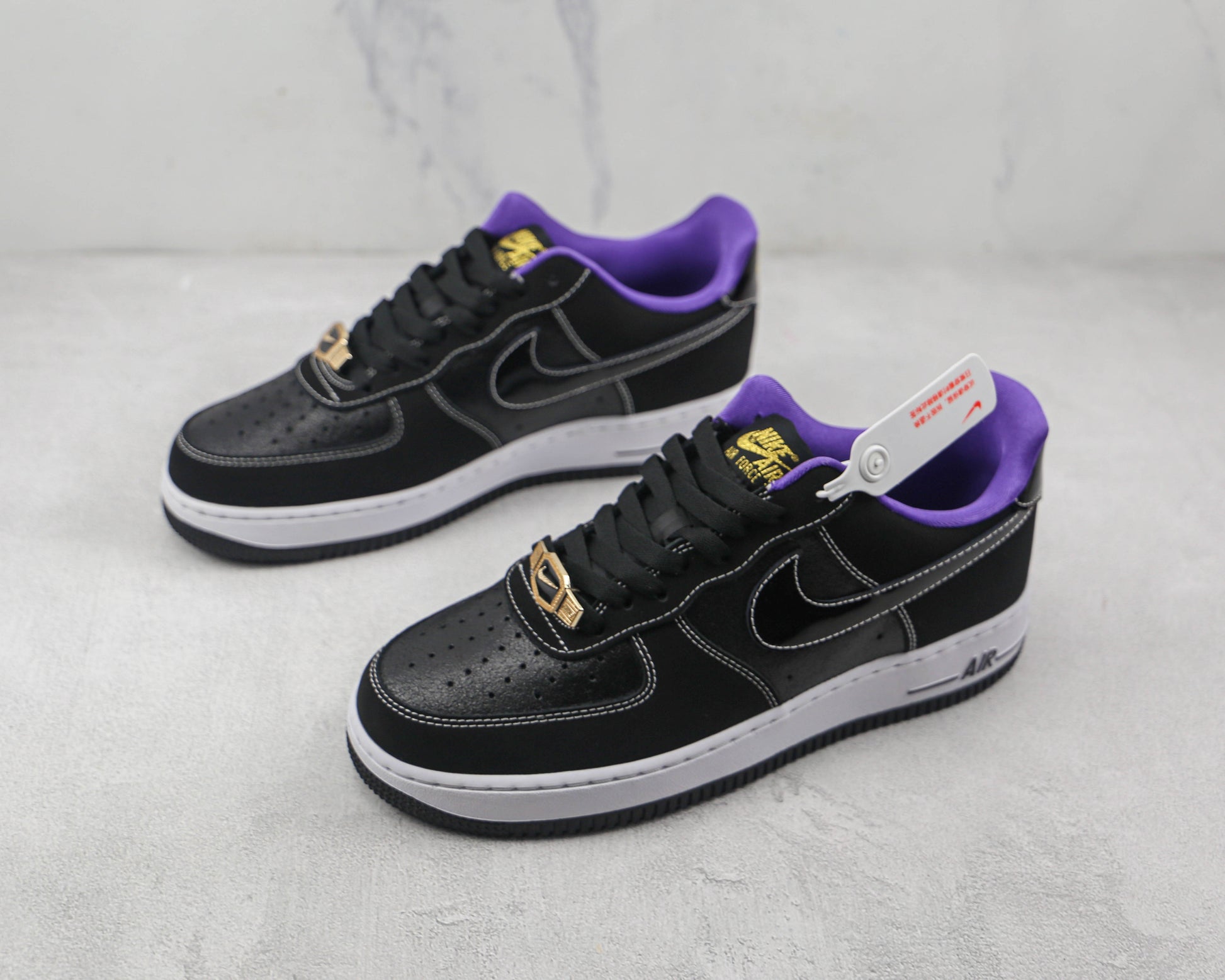 Nike Air Force 1 Low LV8 World Champ "Black Purple"