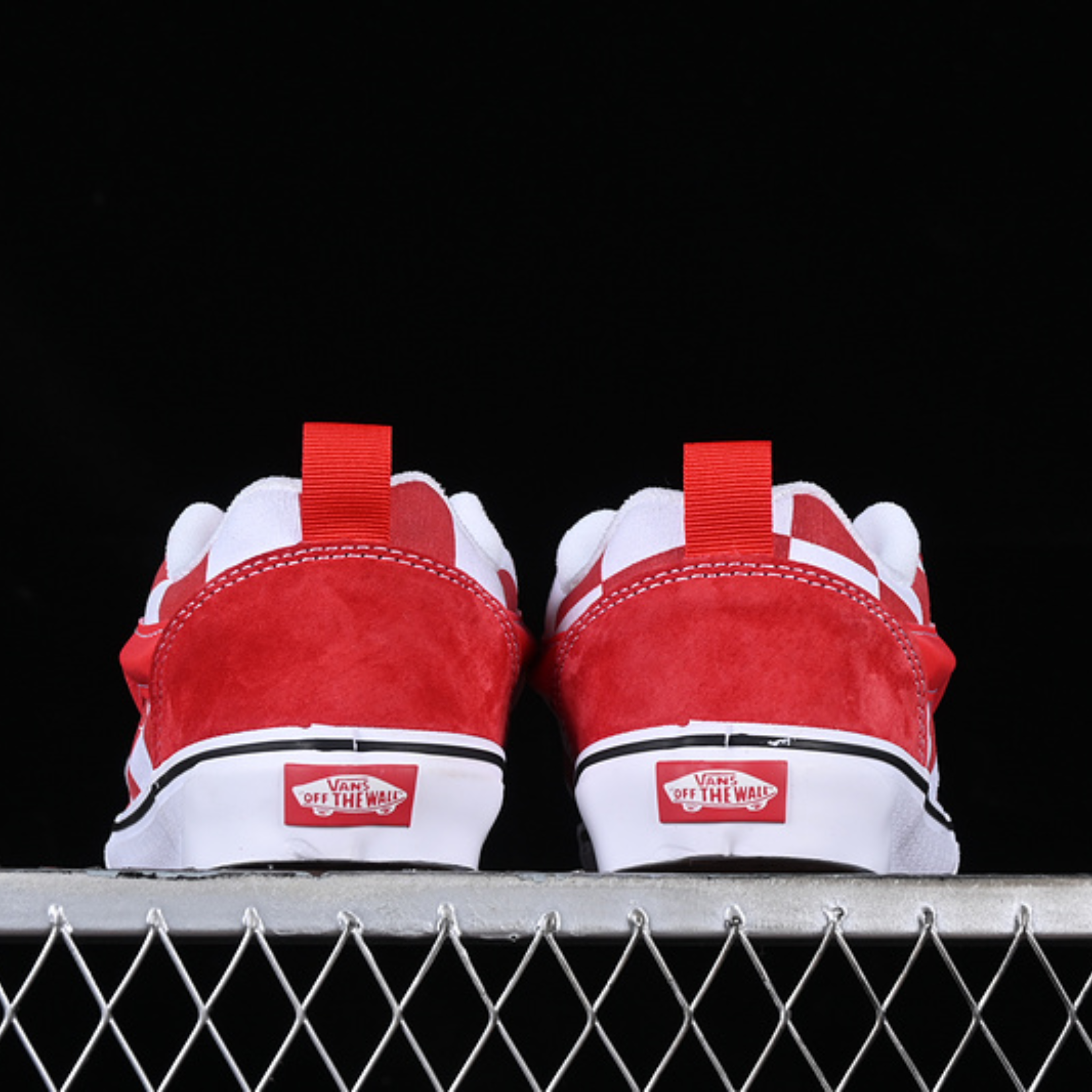 Vans Classics Knu Skool "White/Red"