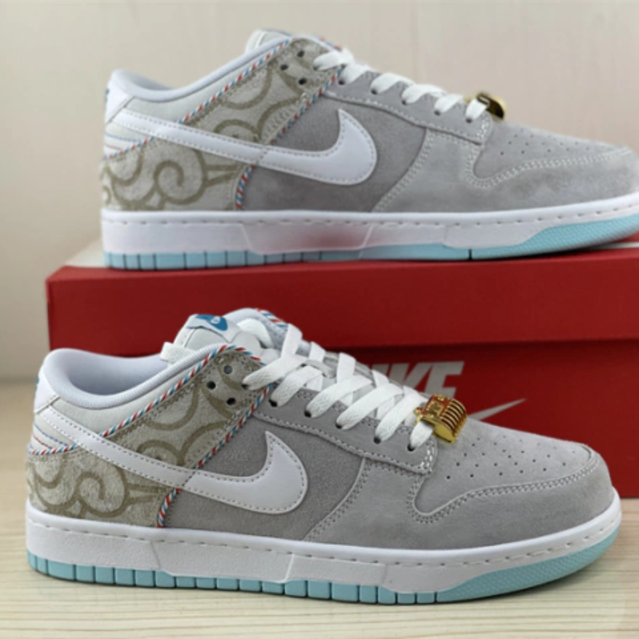 Nike Dunk Low "Barber Shop Grey"