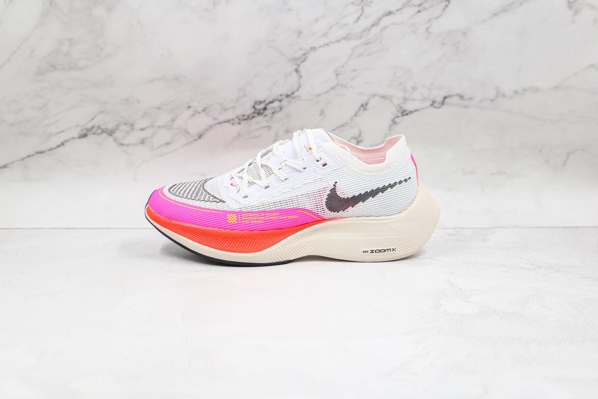 Nike Zoom X Vaporfly Next% 2 Barely Volt White Pink