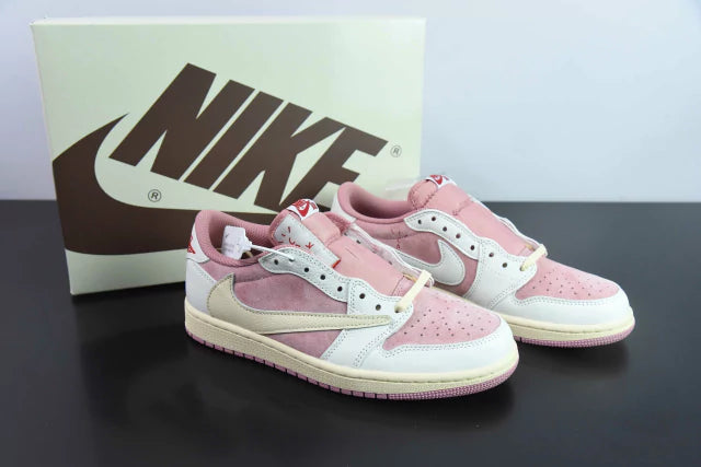 Nike Air Jordan 1 Low x Travis Scoot Shy Pink