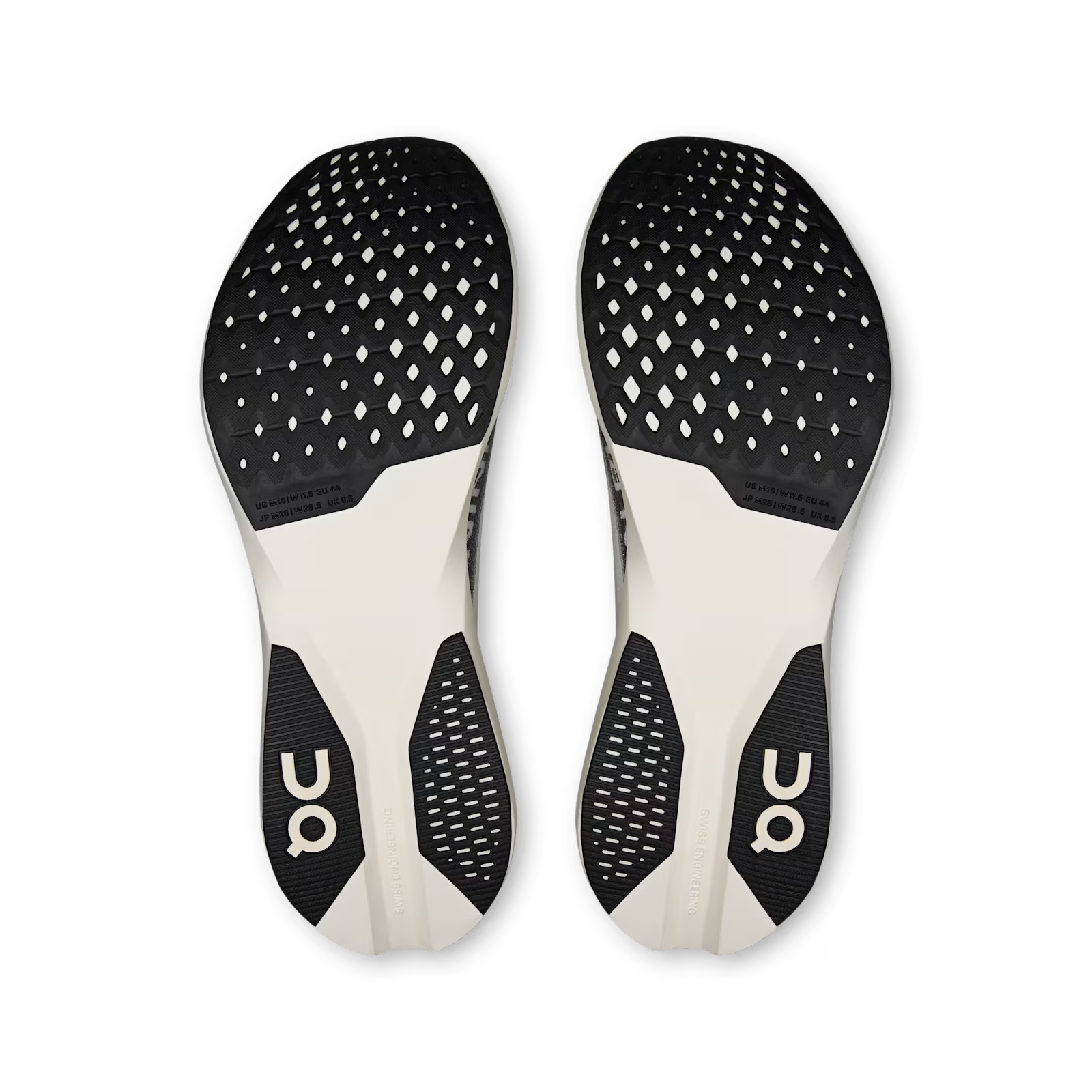 On Running Cloudboom Strike LS White Black