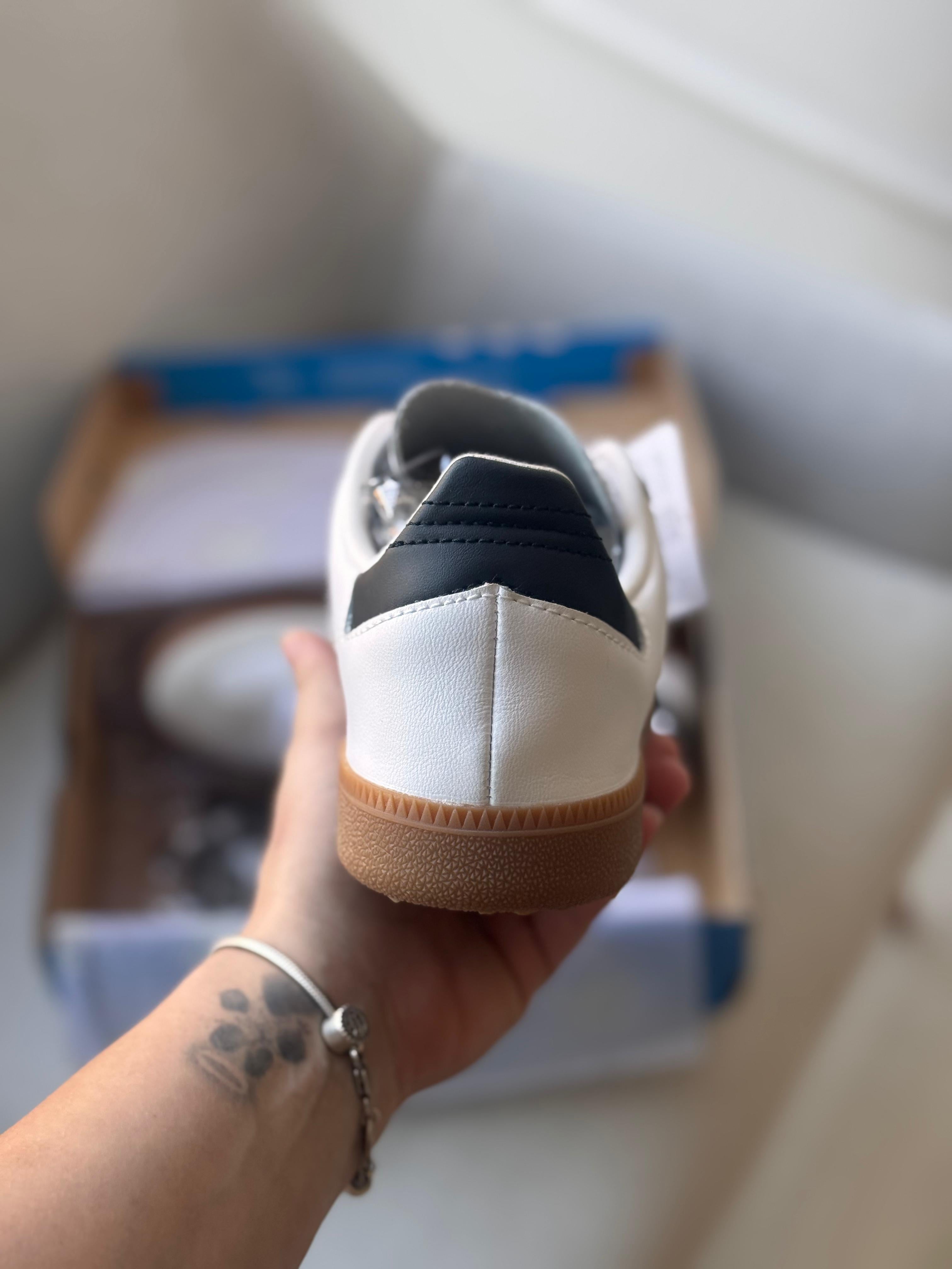 Adidas Samba Decon "White/Black/Gum" (Pronta entrega, 40)