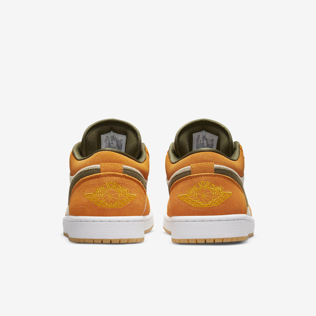 Nike Air Jordan 1 Low "White/Orange"
