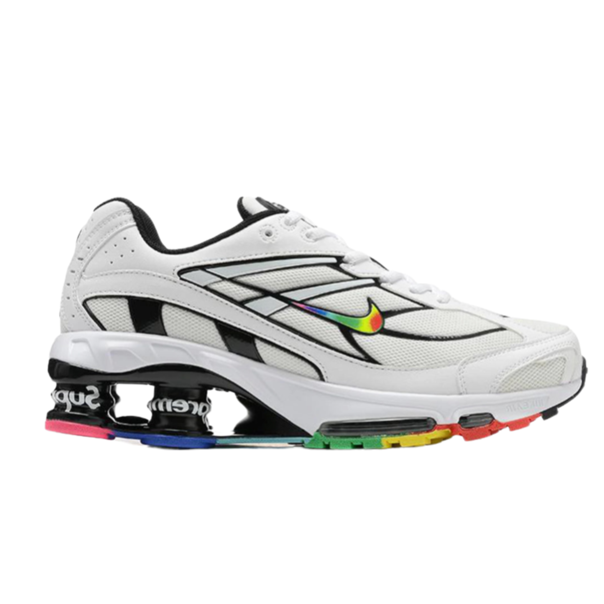 Supreme x Nike Shox Ride 2 "RainBow White"