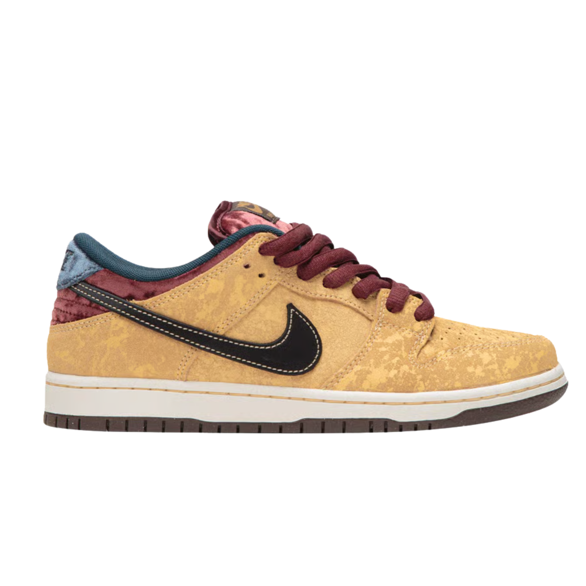Nike SB Dunk Low Pro "Celestial Gold and Dark Team Red"