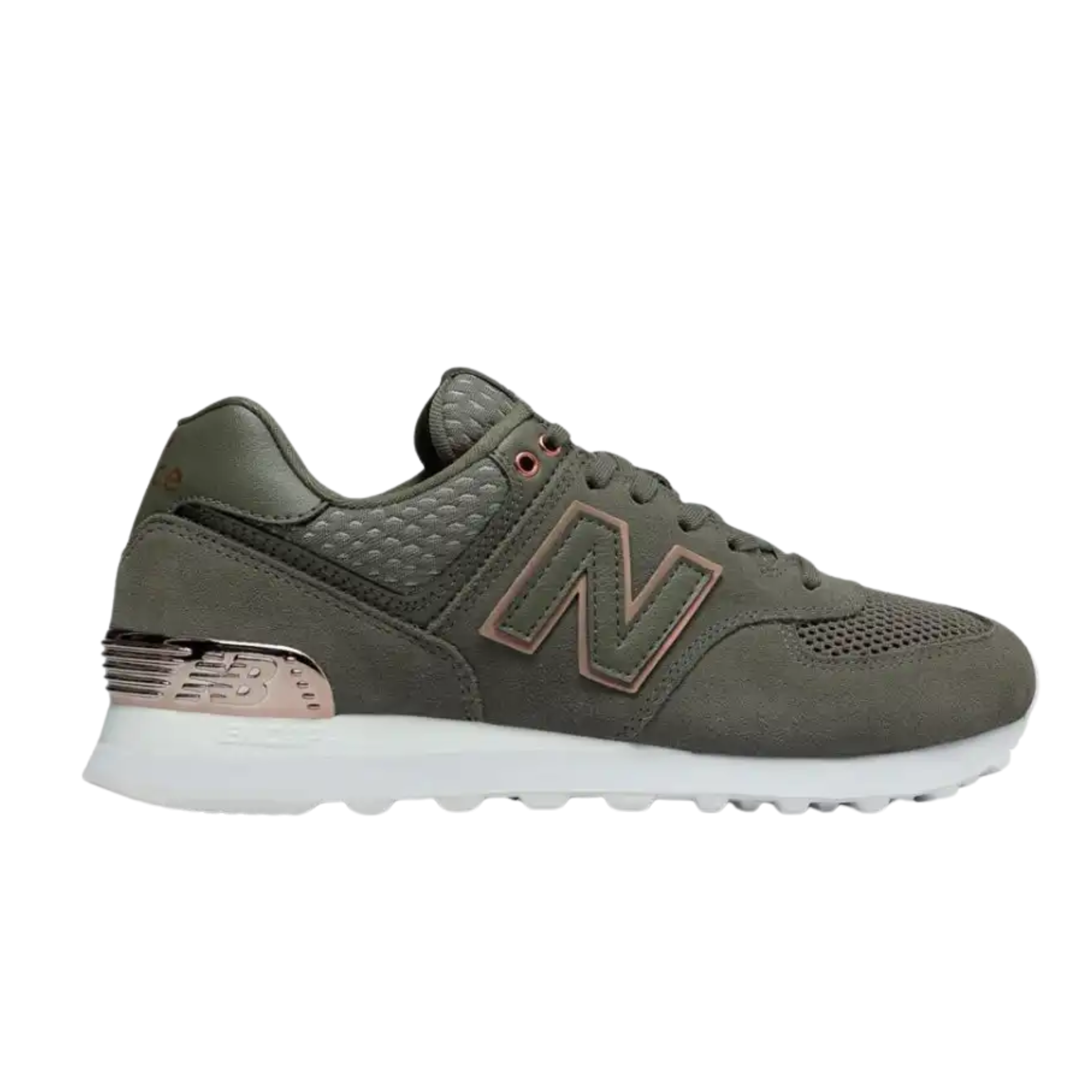 New Balance 574 All Day Rose Classic Olive