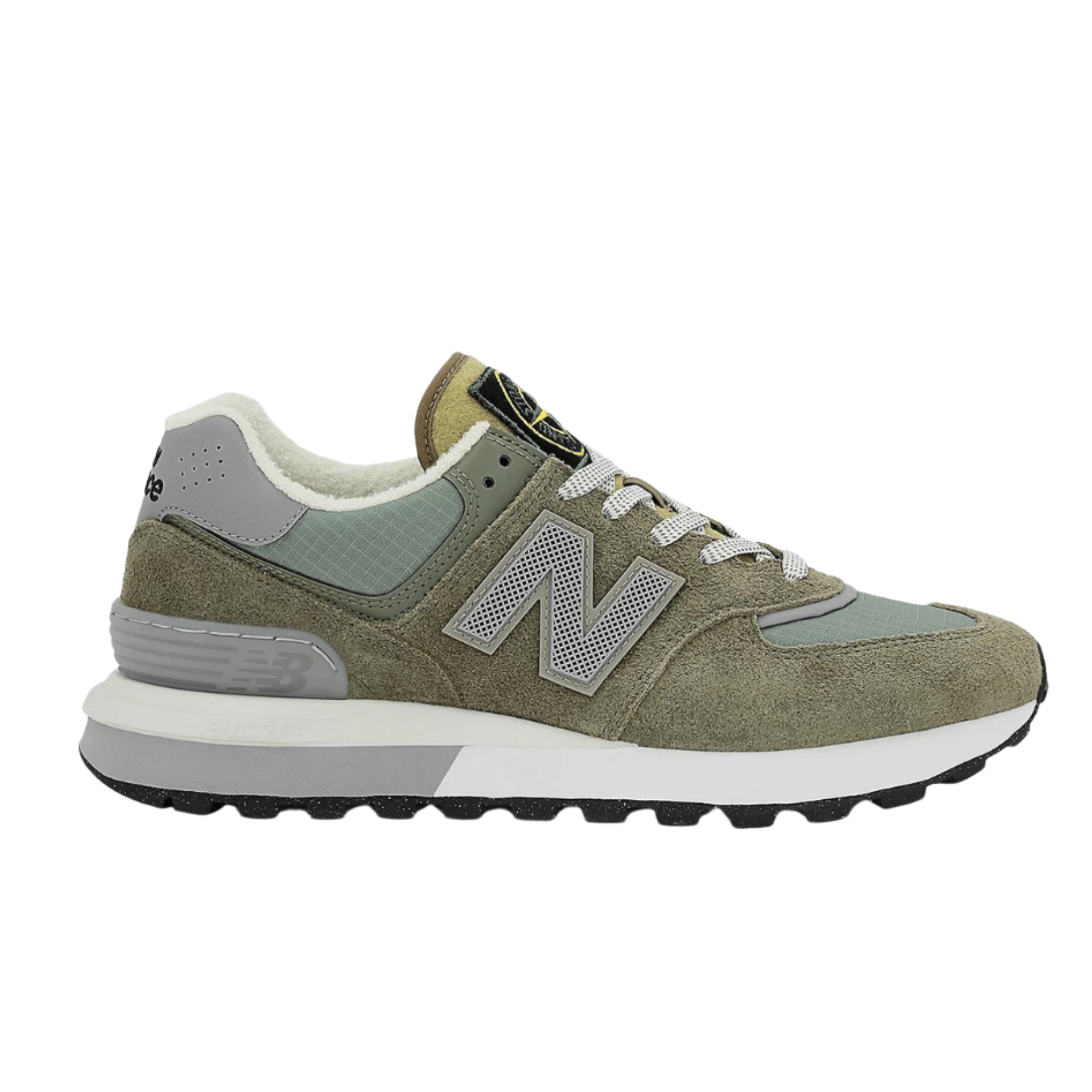 Stone Island x New Balance 574 Legacy Green