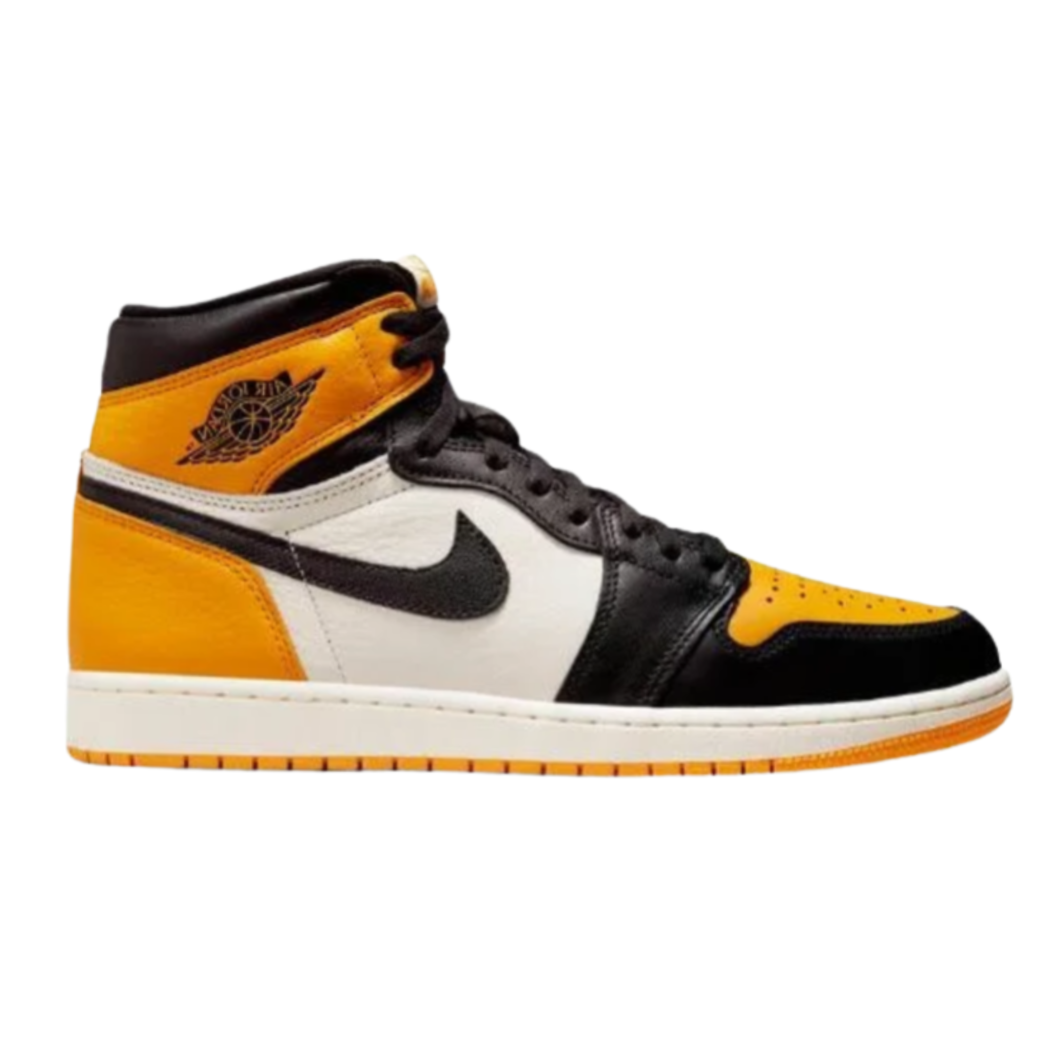 Nike Air Jordan 1 Retro High Taxi Yellow Toe