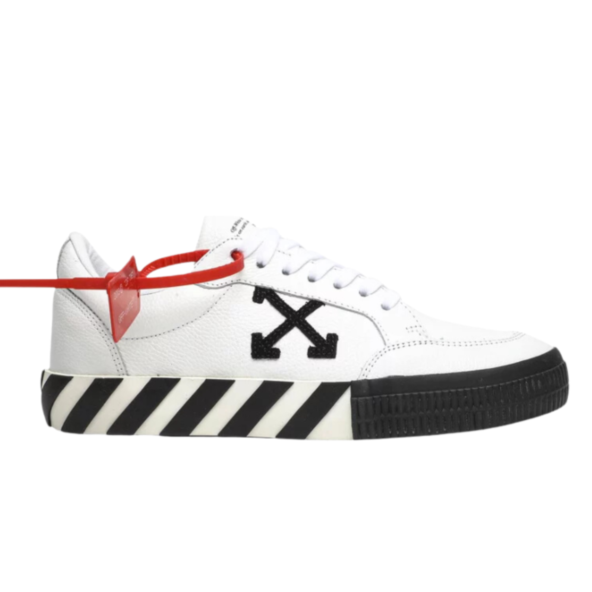 Off White Shoes Vulcanized "Black/White"