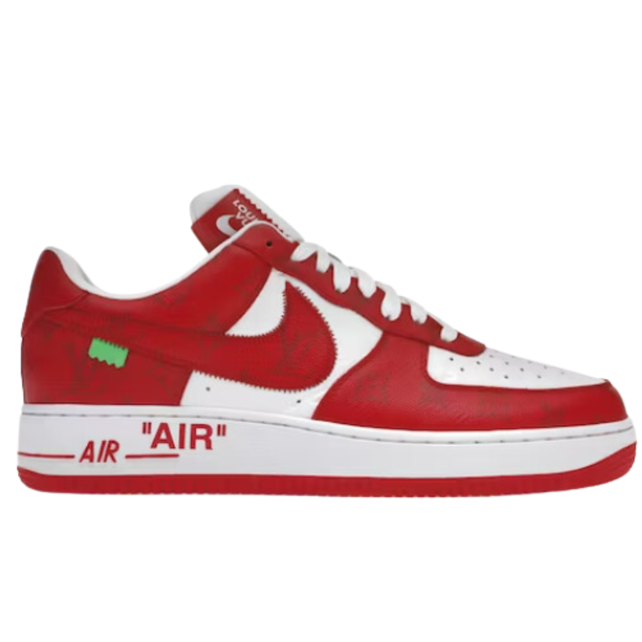 Nike Air Force 1 Low x Louis Vuitton "White Red"