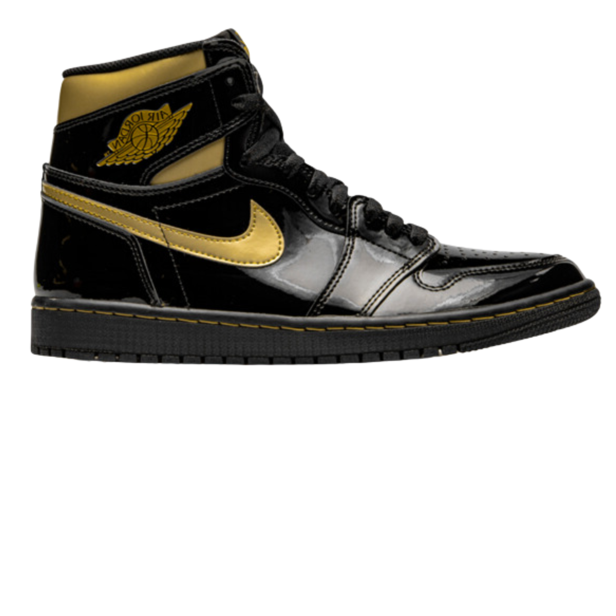 Nike Air Jordan 1 Retro High "Black Metallic Gold"