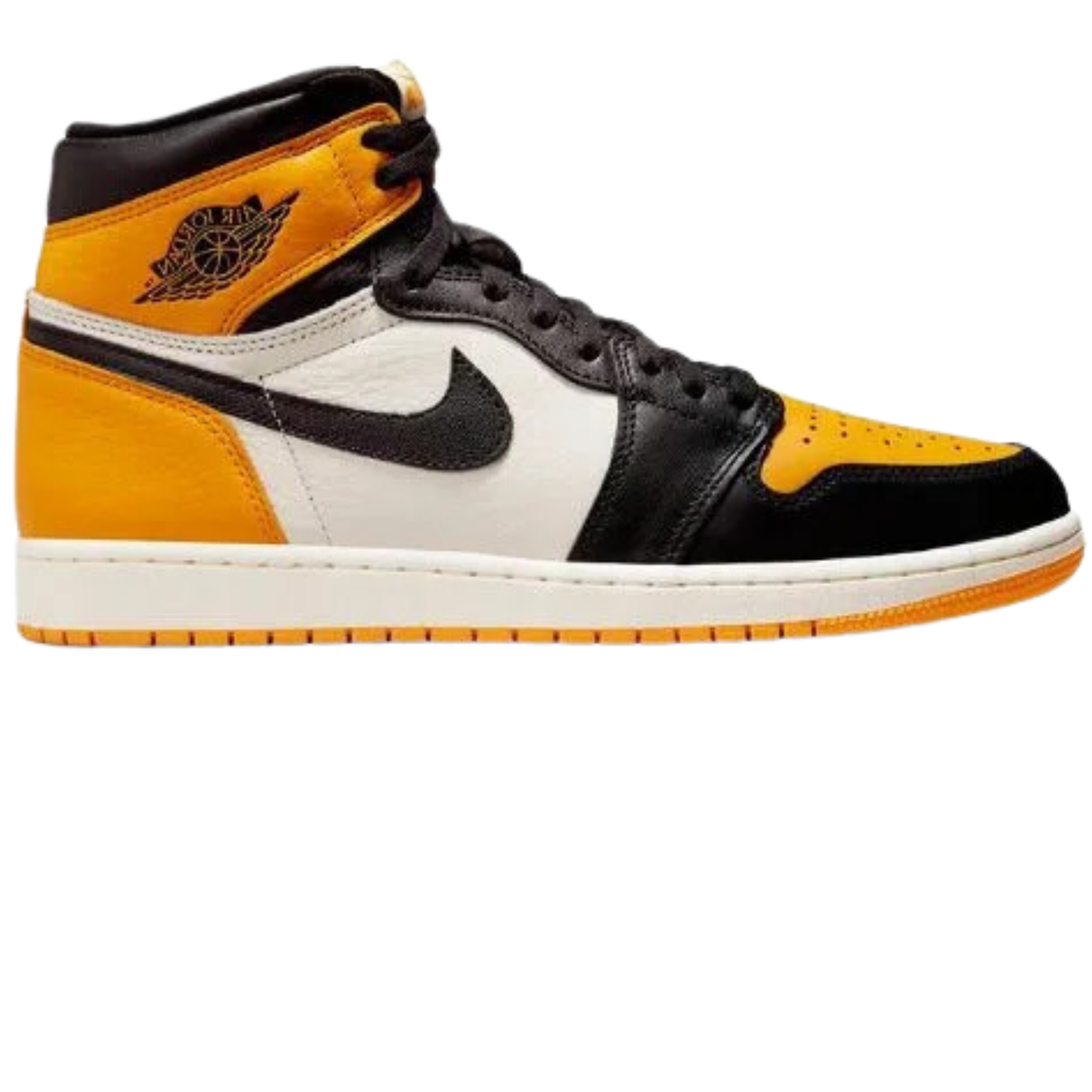 Nike Air Jordan 1 Retro High Taxi Yellow Toe