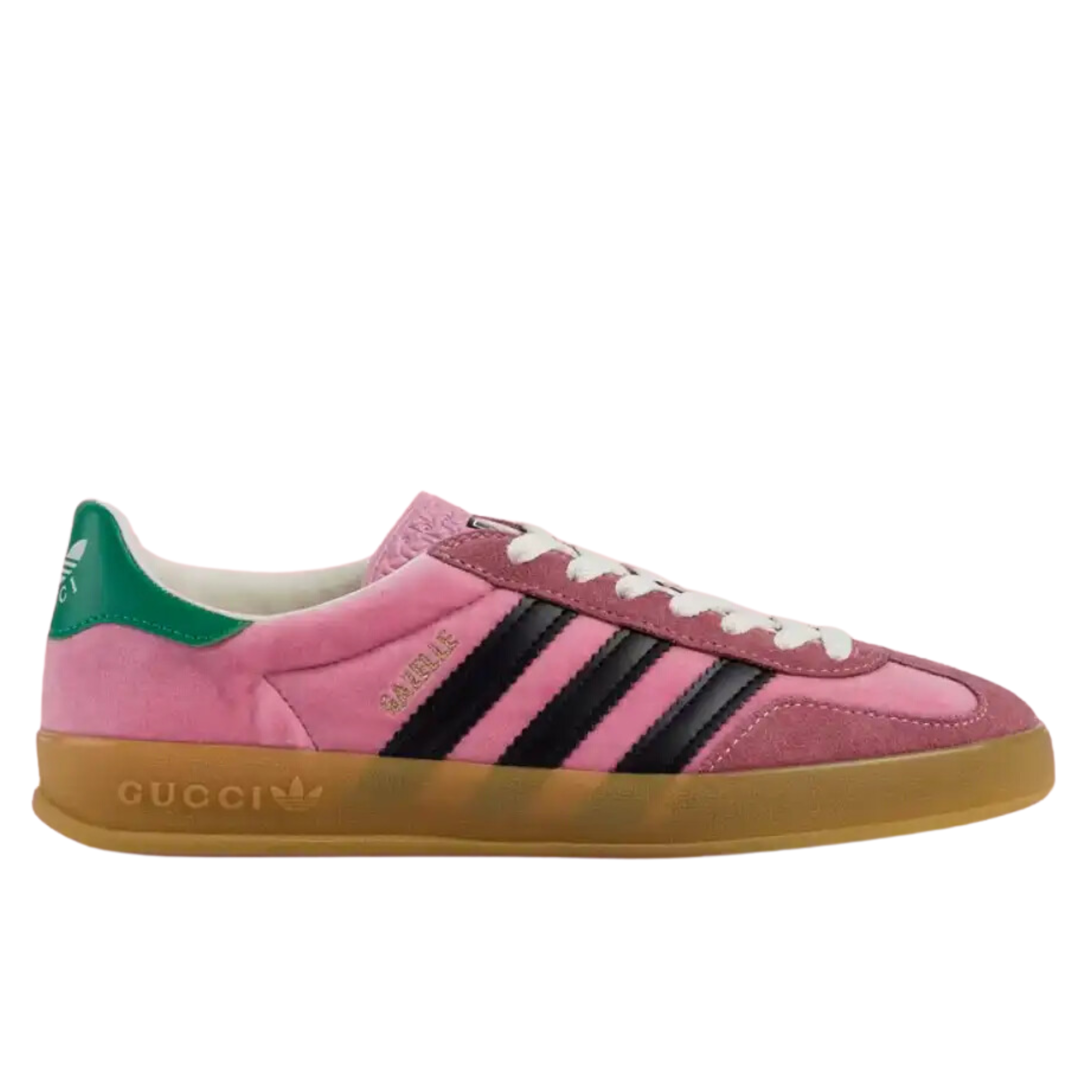 Gucci x Adidas Gazelle Pink Velvet