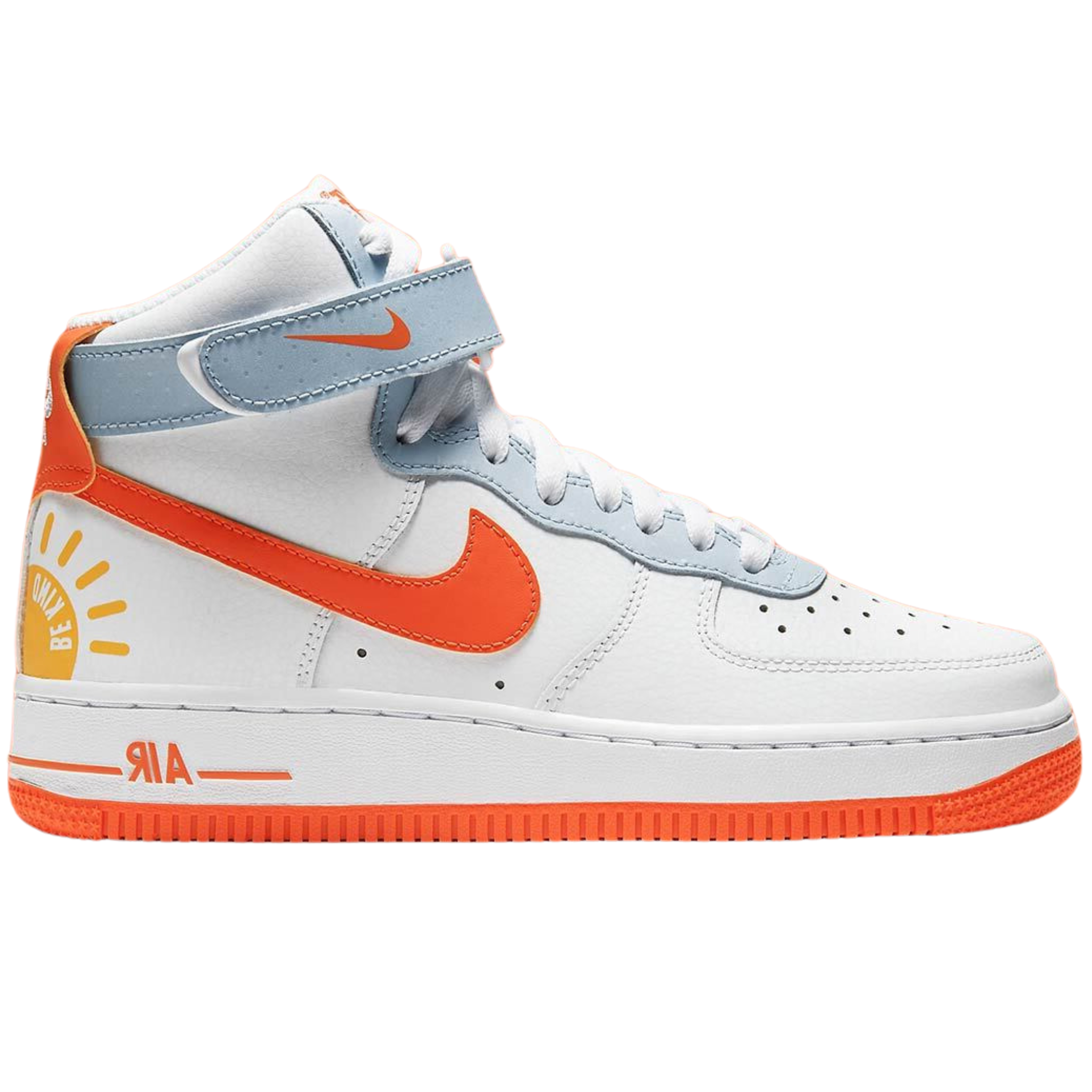 Nike Air Force 1 HI LX "White Orange"