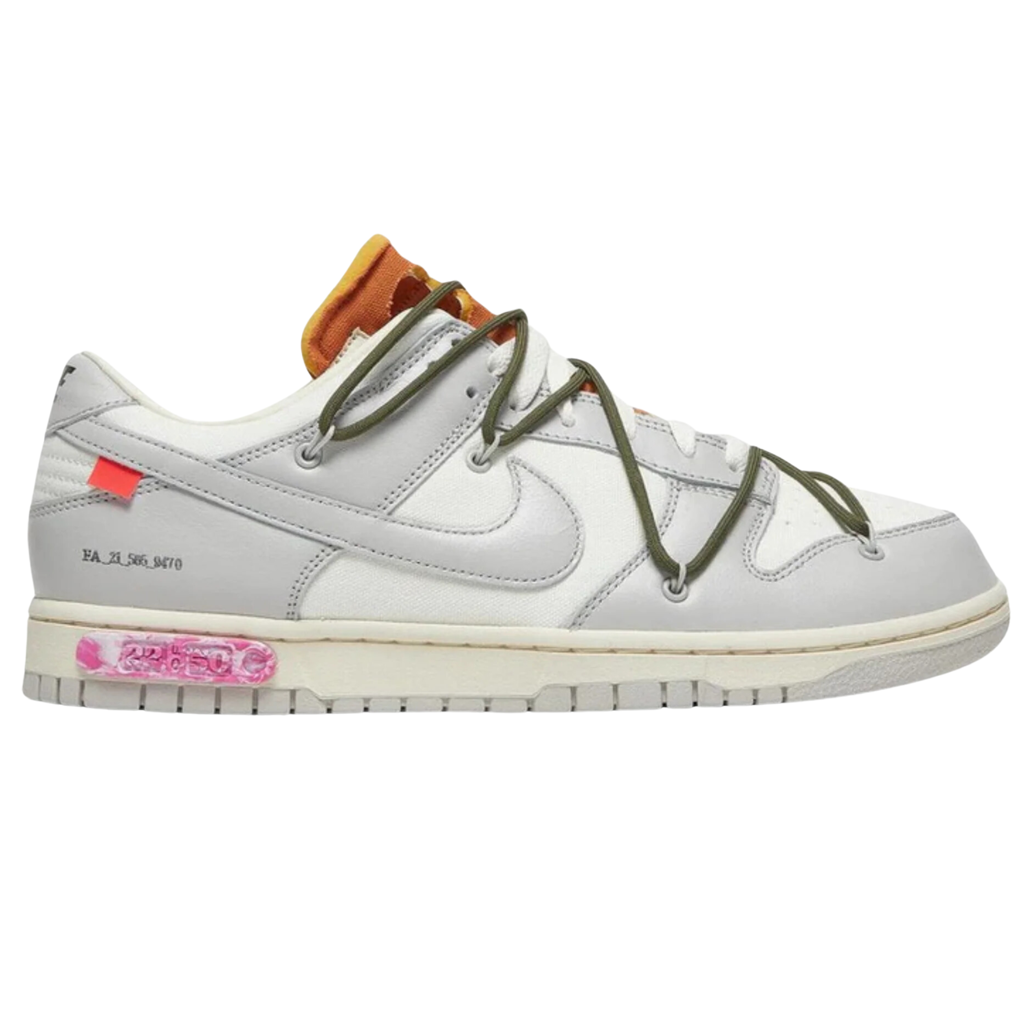 Nike SB Dunk Low x off-white 22/50