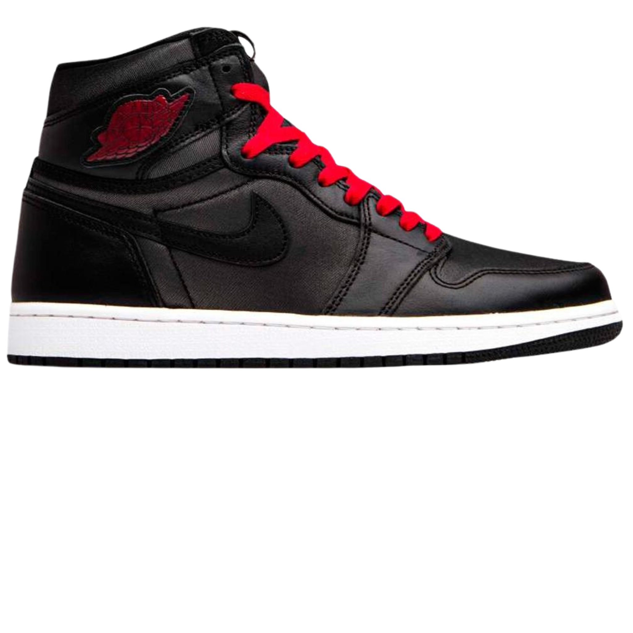 Nike Air Jordan 1 Retro High "Black Satin Gym Red"