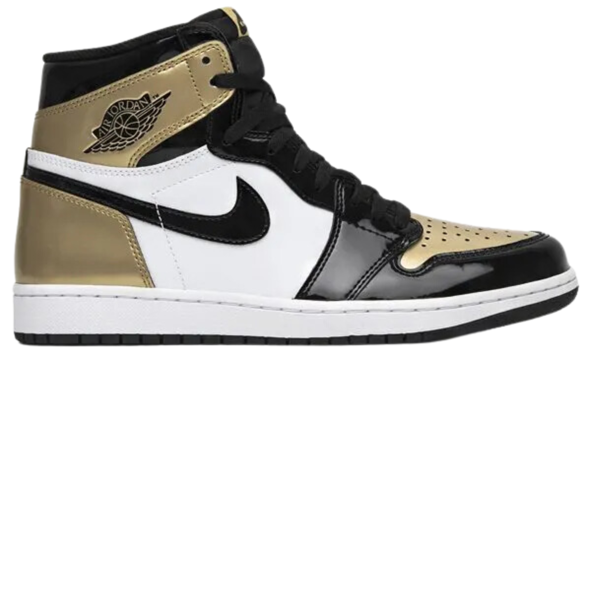 Nike Air Jordan 1 Retro High NRG "Patent Gold Toe"