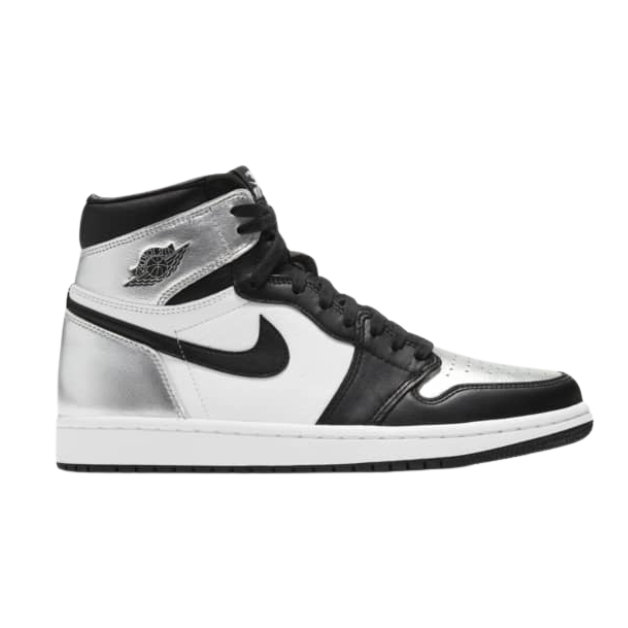 WMNS Nike Air Jordan 1 High "Silver Toe"