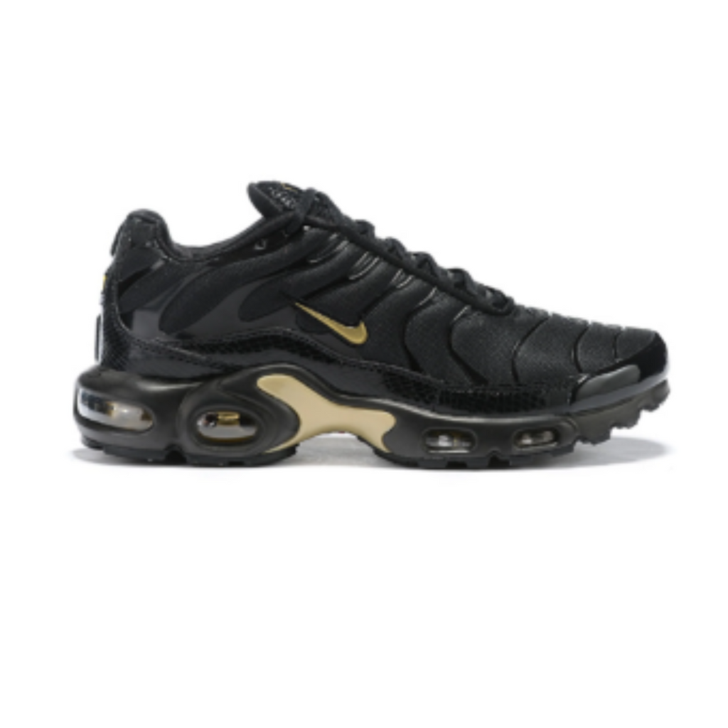 Nike tn metallic gold sales