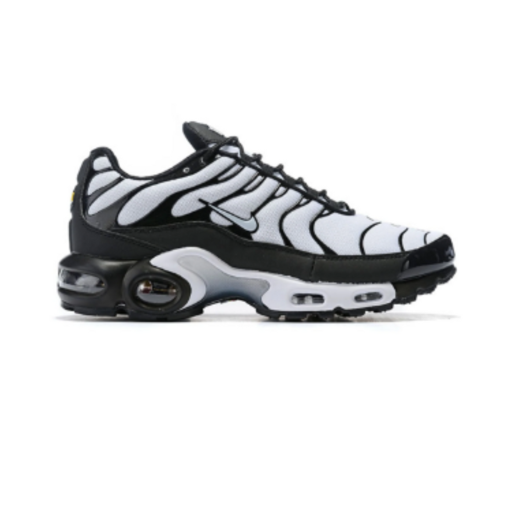 Nike air max plus tn se black sales white