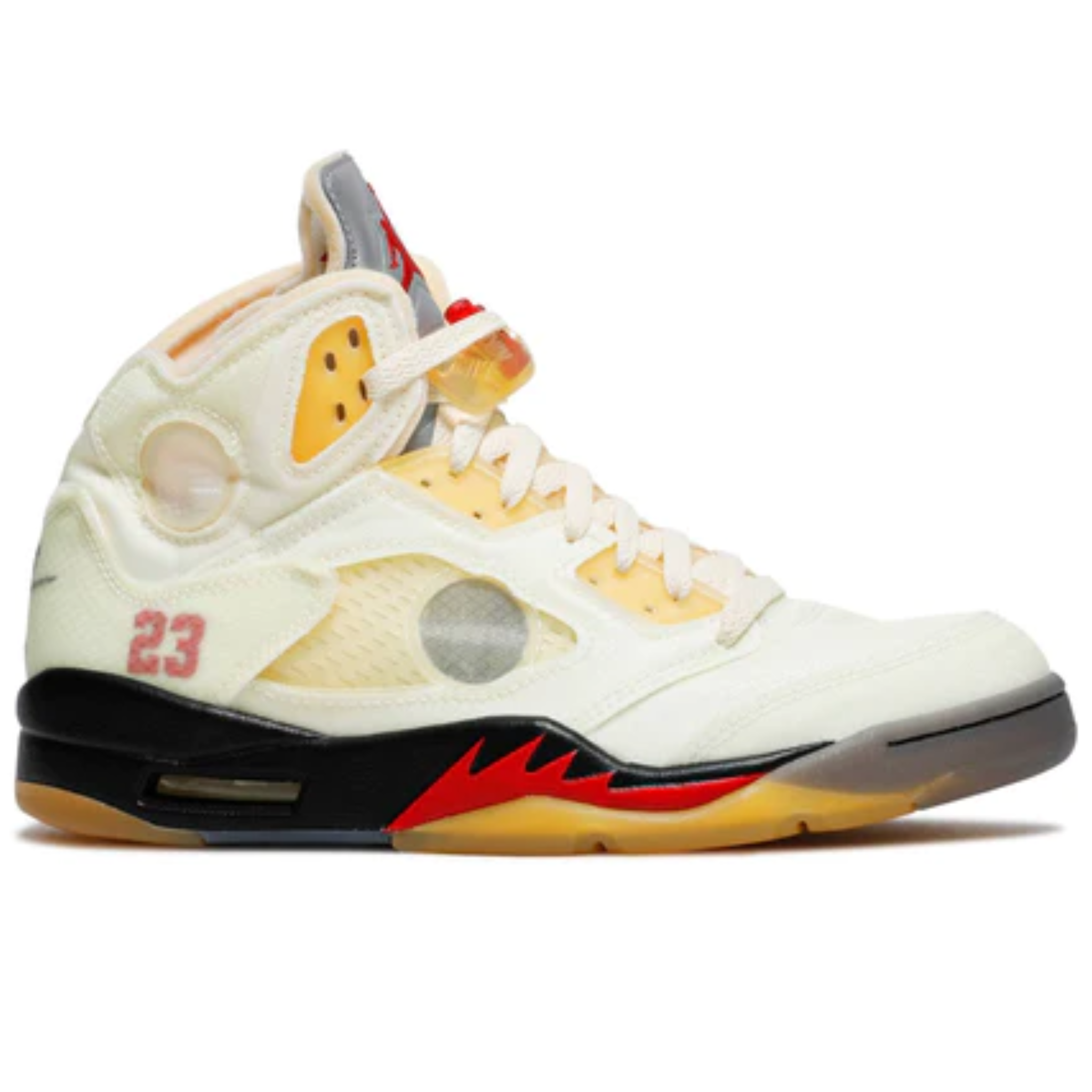 Off-White x Air Jordan 5 "Sail"