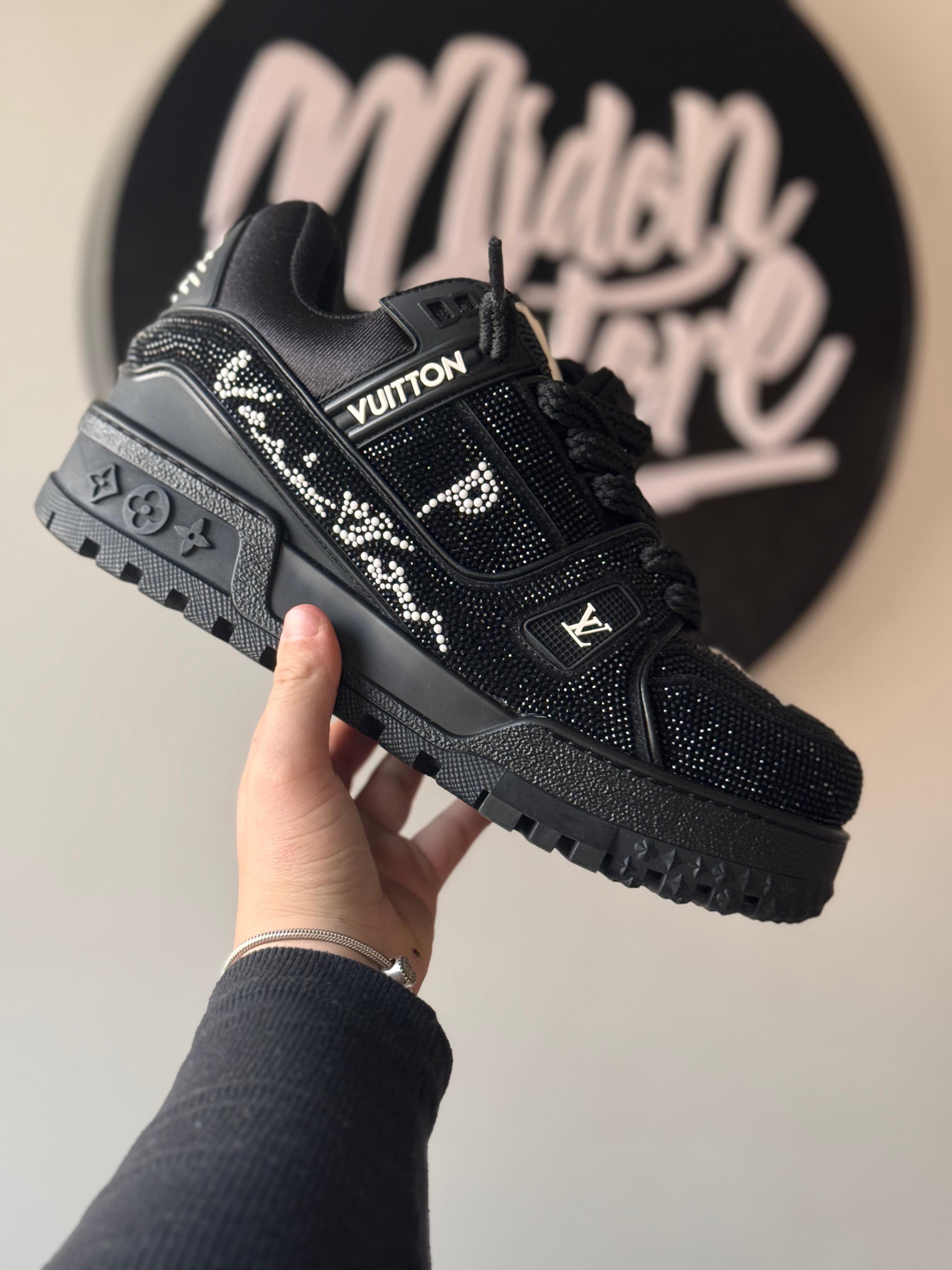 Louis Vuitton Trainer Maxi "Black/White" (Pronta entrega, 40/41)