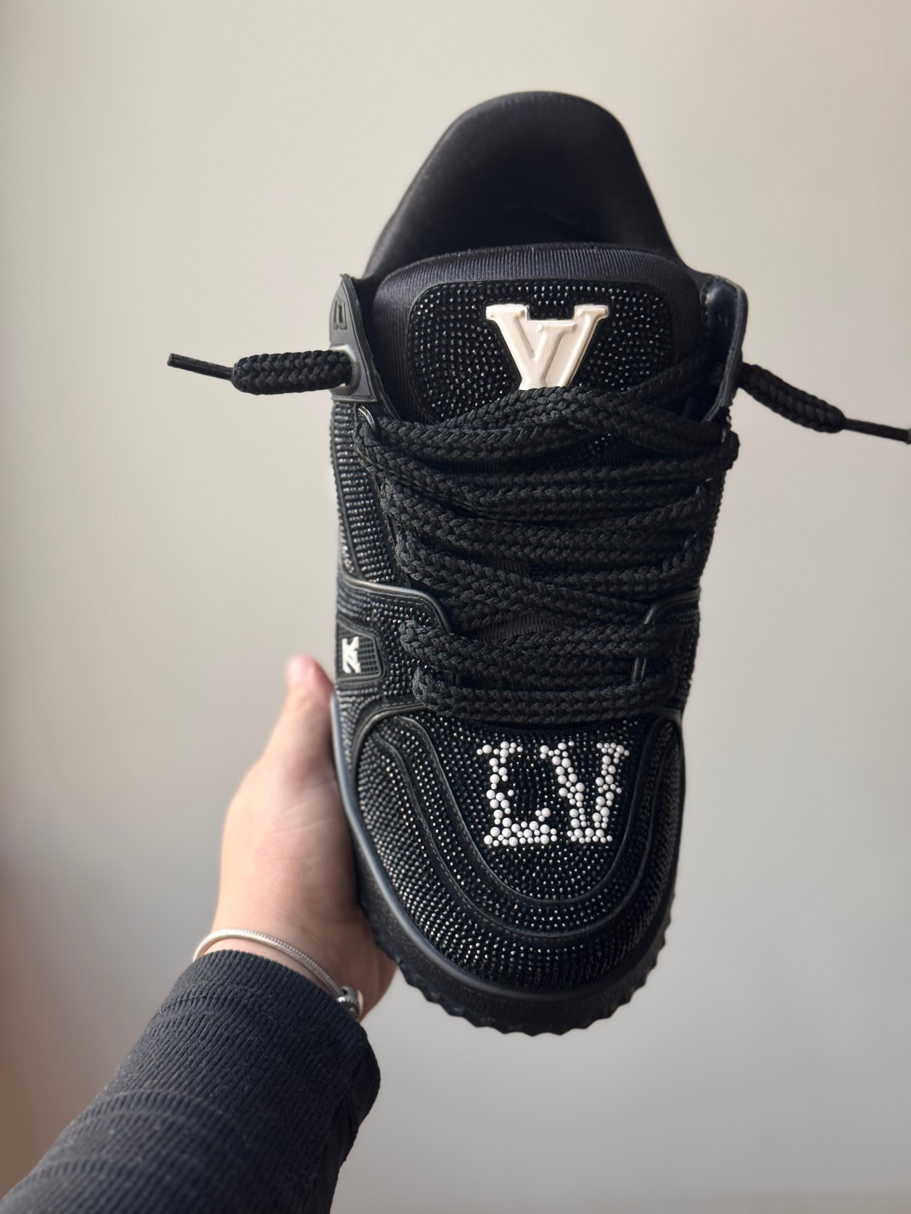 Louis Vuitton Trainer Maxi "Black/White" (Pronta entrega, 40/41)