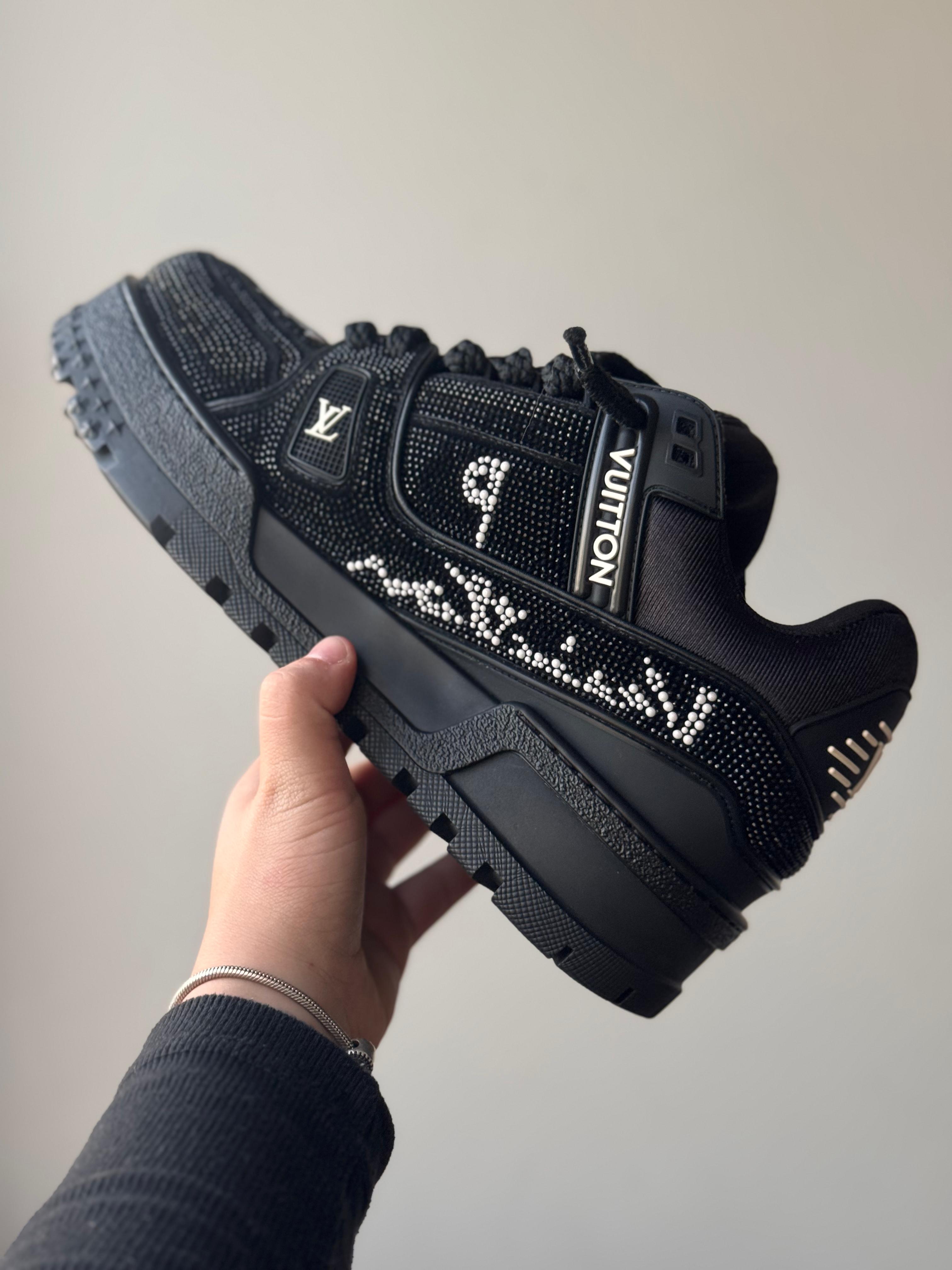 Louis Vuitton Trainer Maxi "Black/White" (Pronta entrega, 40/41)