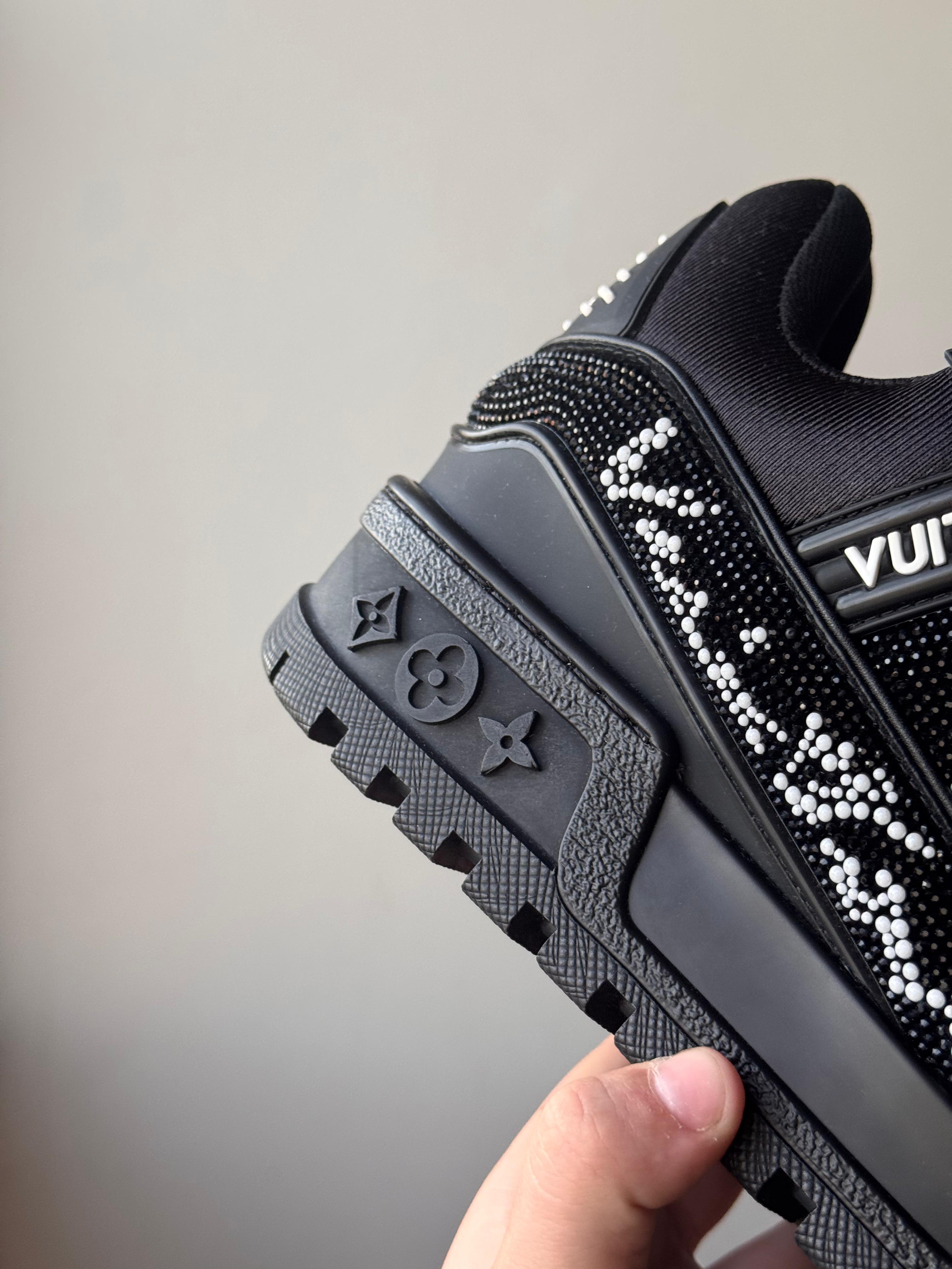 Louis Vuitton Trainer Maxi "Black/White" (Pronta entrega, 40/41)