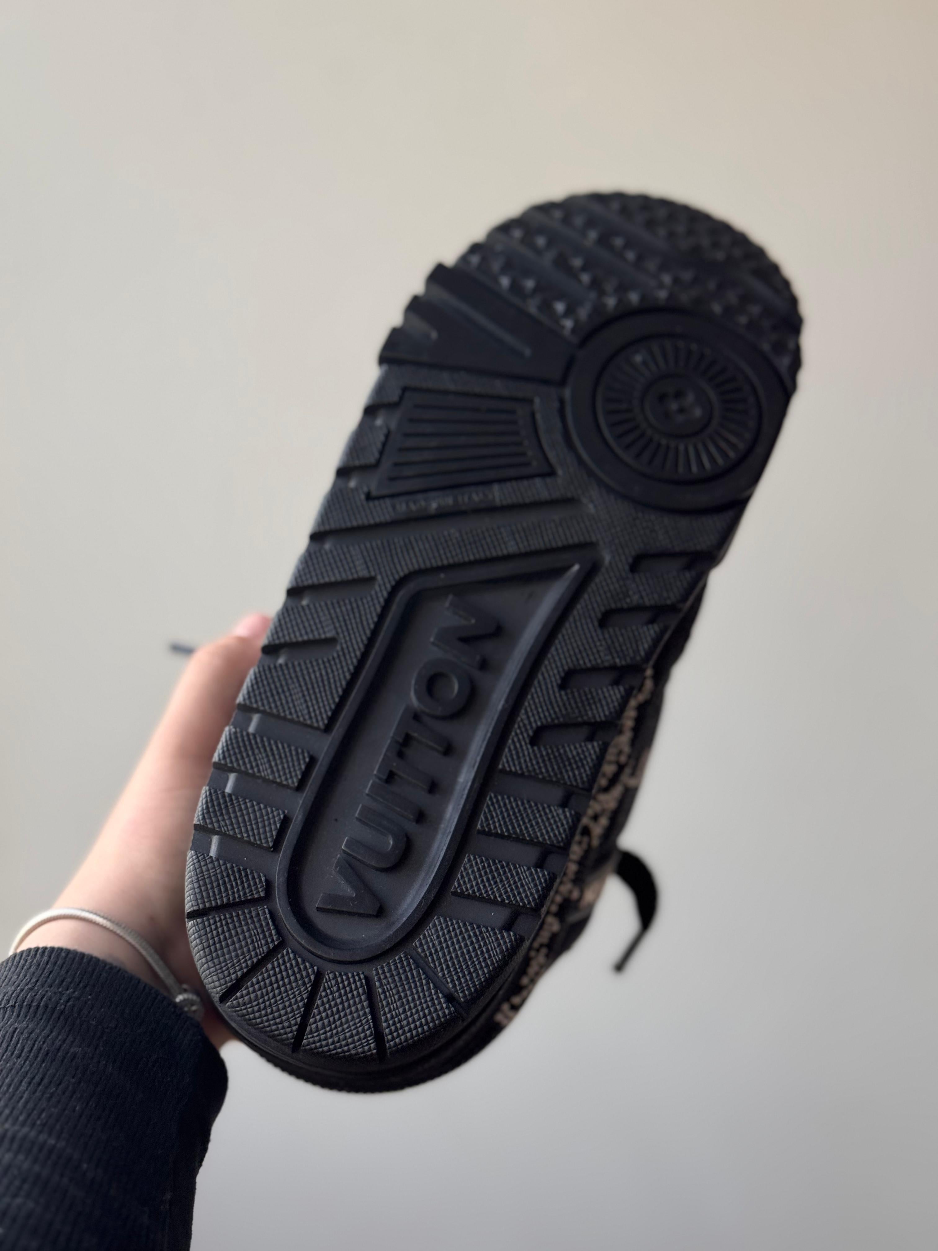 Louis Vuitton Trainer Maxi "Black/White" (Pronta entrega, 40/41)