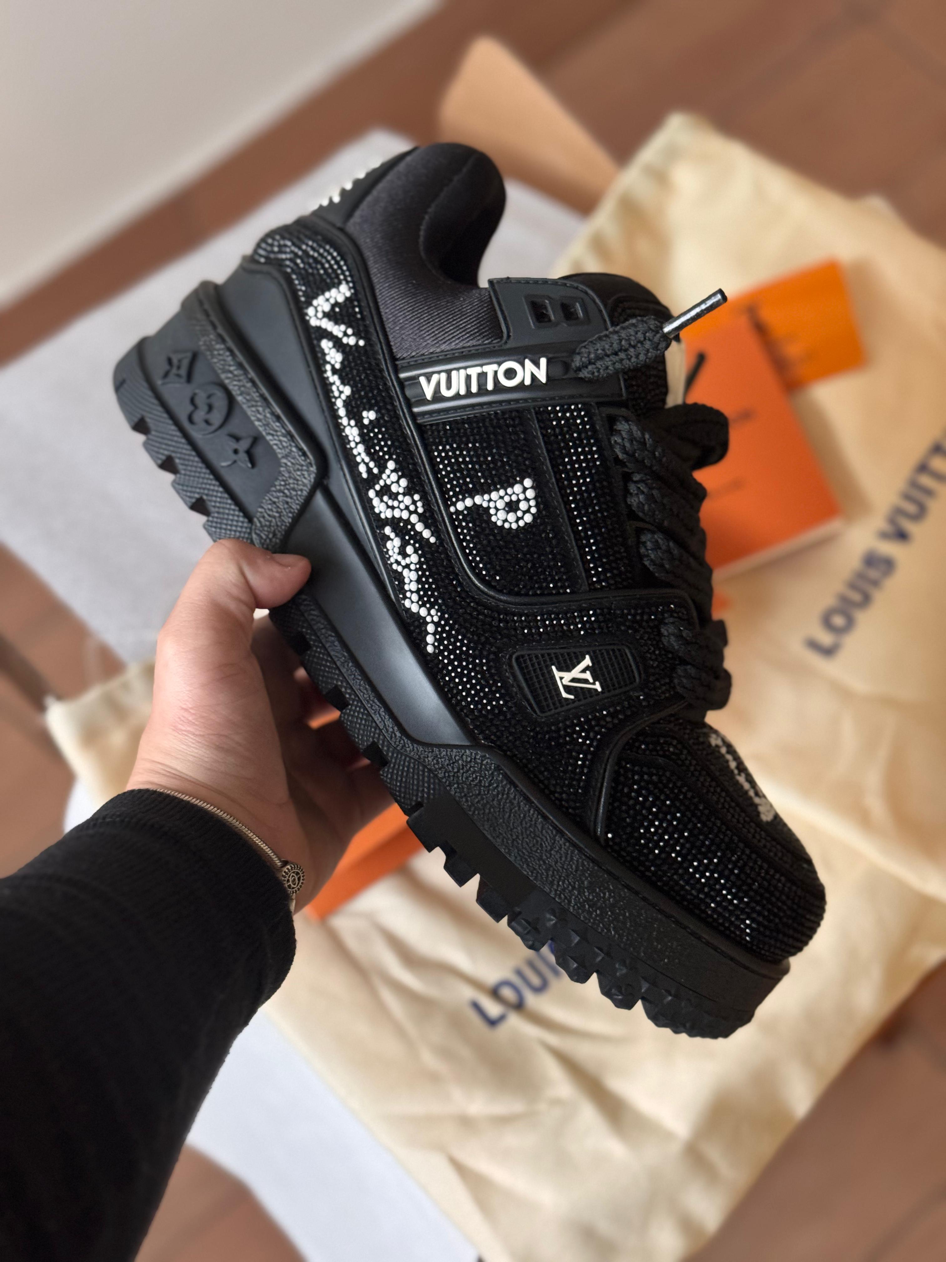 Louis Vuitton Trainer Maxi "Black/White" (Pronta entrega, 40/41)