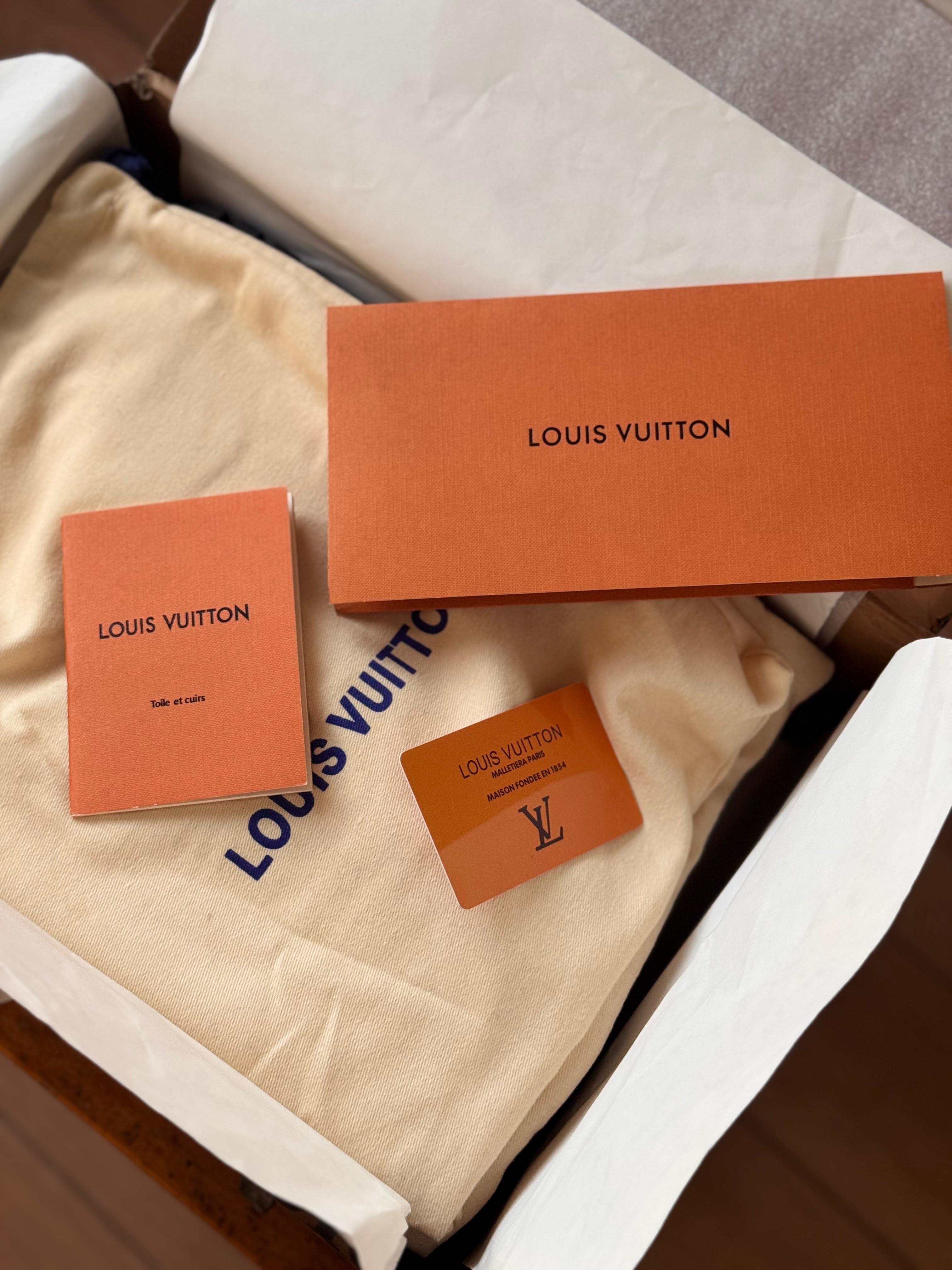 Louis Vuitton Trainer Maxi "Black/White" (Pronta entrega, 40/41)